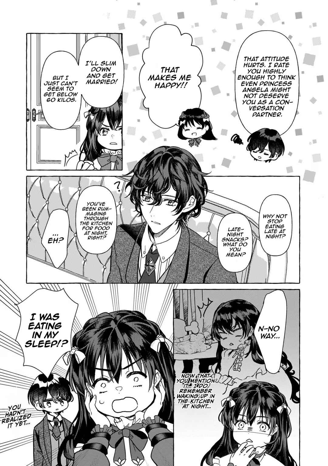 Page 33 Chapter 6 Tenseisaki ga Shoujo Manga no Shirobuta Reijou datta reBoooot!