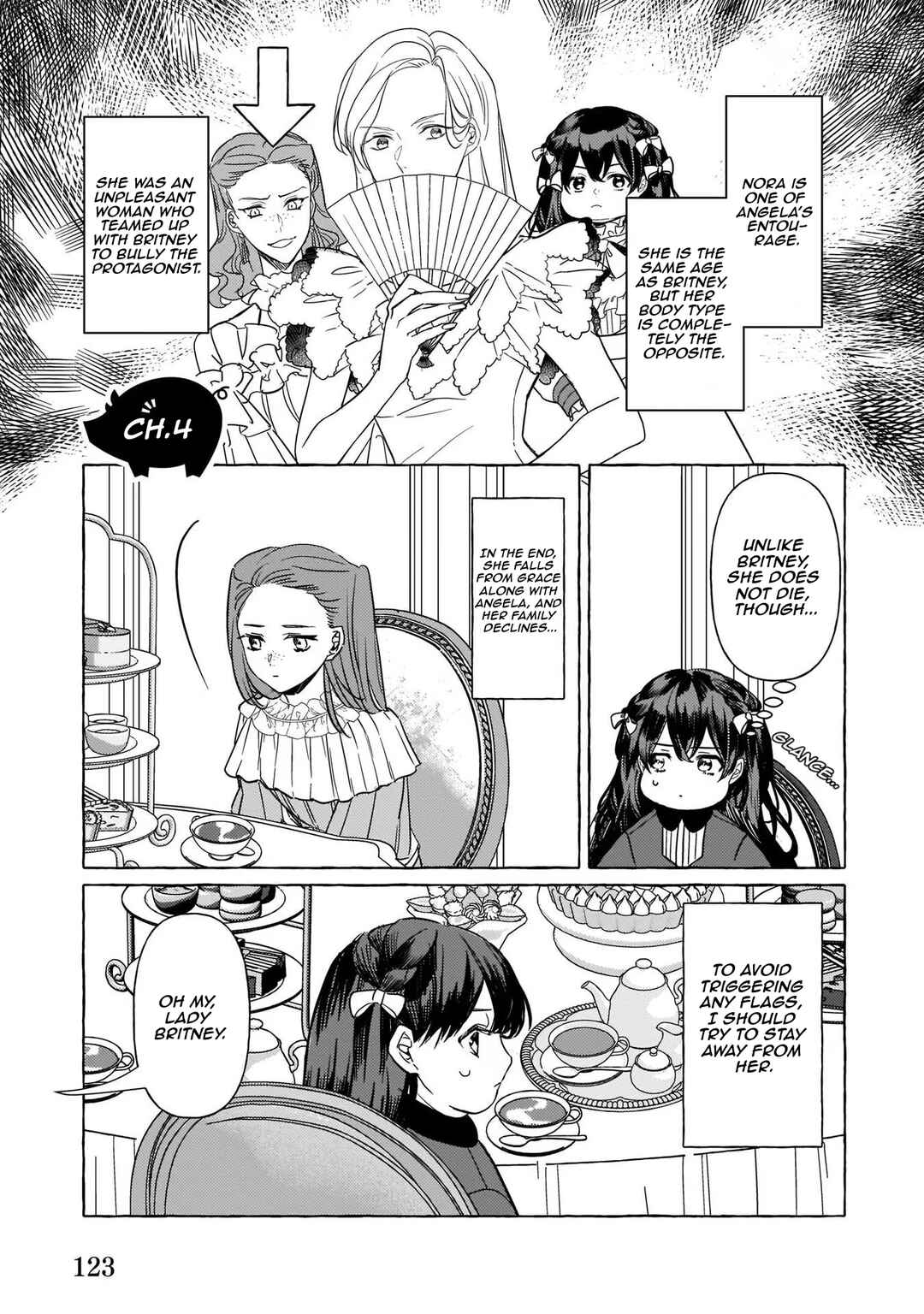 Page 2 Chapter 4 Tenseisaki ga Shoujo Manga no Shirobuta Reijou datta reBoooot!