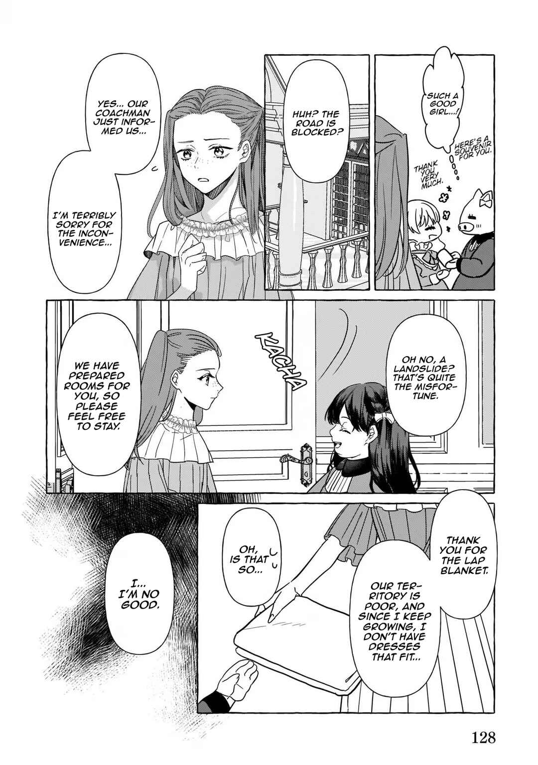 Page 7 Chapter 4 Tenseisaki ga Shoujo Manga no Shirobuta Reijou datta reBoooot!