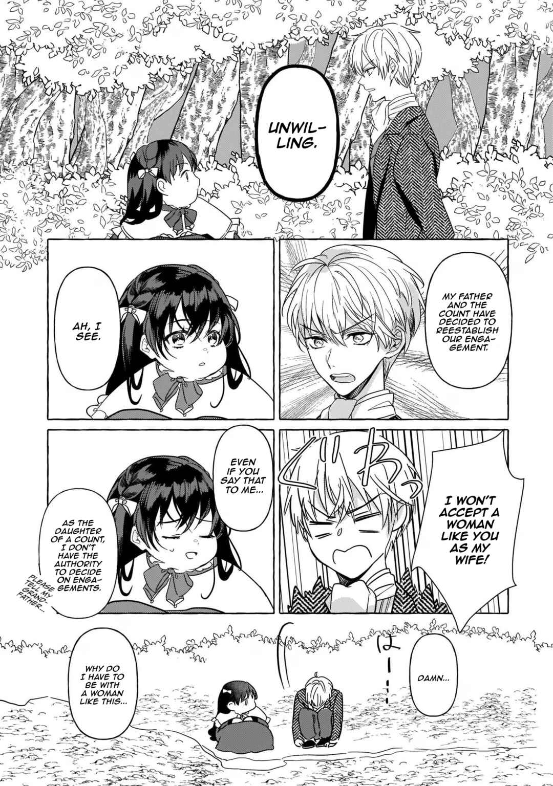 Page 13 Chapter 2 Tenseisaki ga Shoujo Manga no Shirobuta Reijou datta reBoooot!