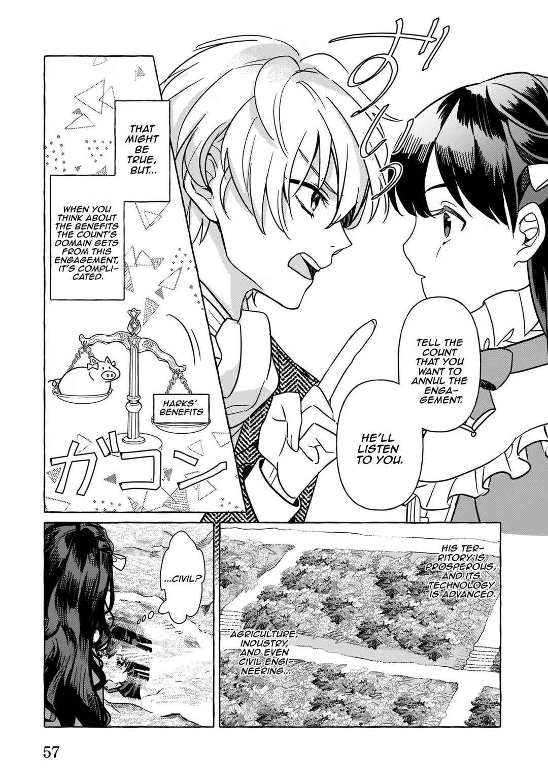 Page 14 Chapter 2 Tenseisaki ga Shoujo Manga no Shirobuta Reijou datta reBoooot!