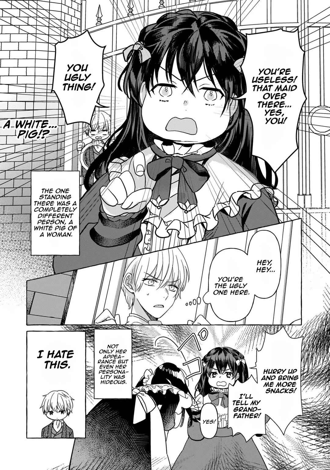 Page 20 Chapter 2 Tenseisaki ga Shoujo Manga no Shirobuta Reijou datta reBoooot!