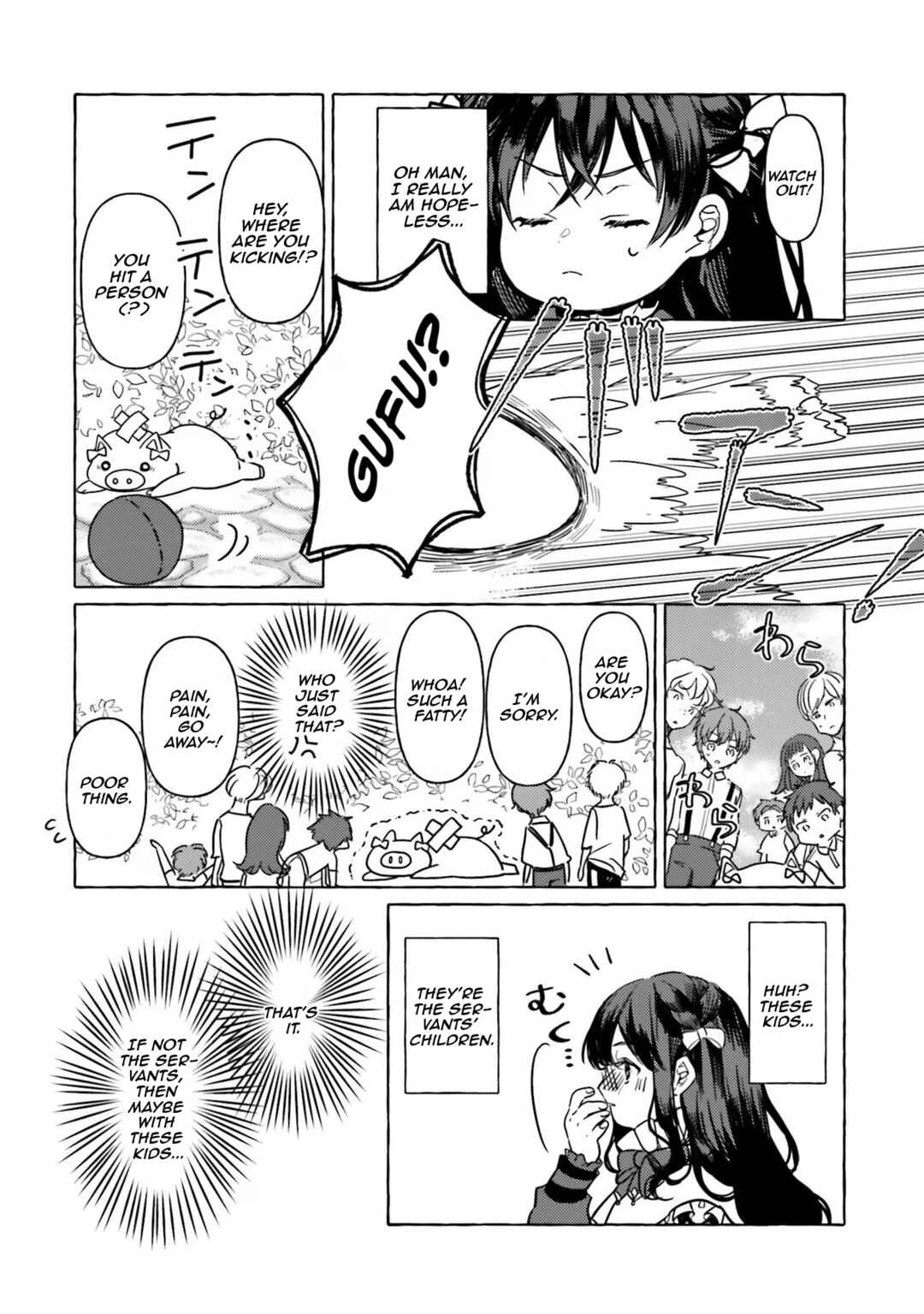 Page 34 Chapter 2 Tenseisaki ga Shoujo Manga no Shirobuta Reijou datta reBoooot!