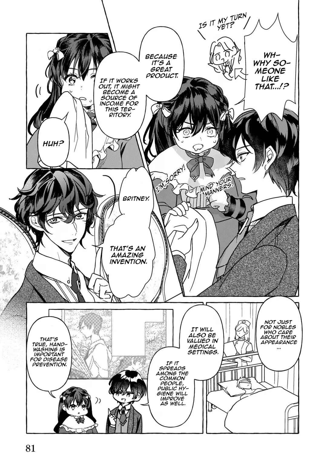Page 38 Chapter 2 Tenseisaki ga Shoujo Manga no Shirobuta Reijou datta reBoooot!