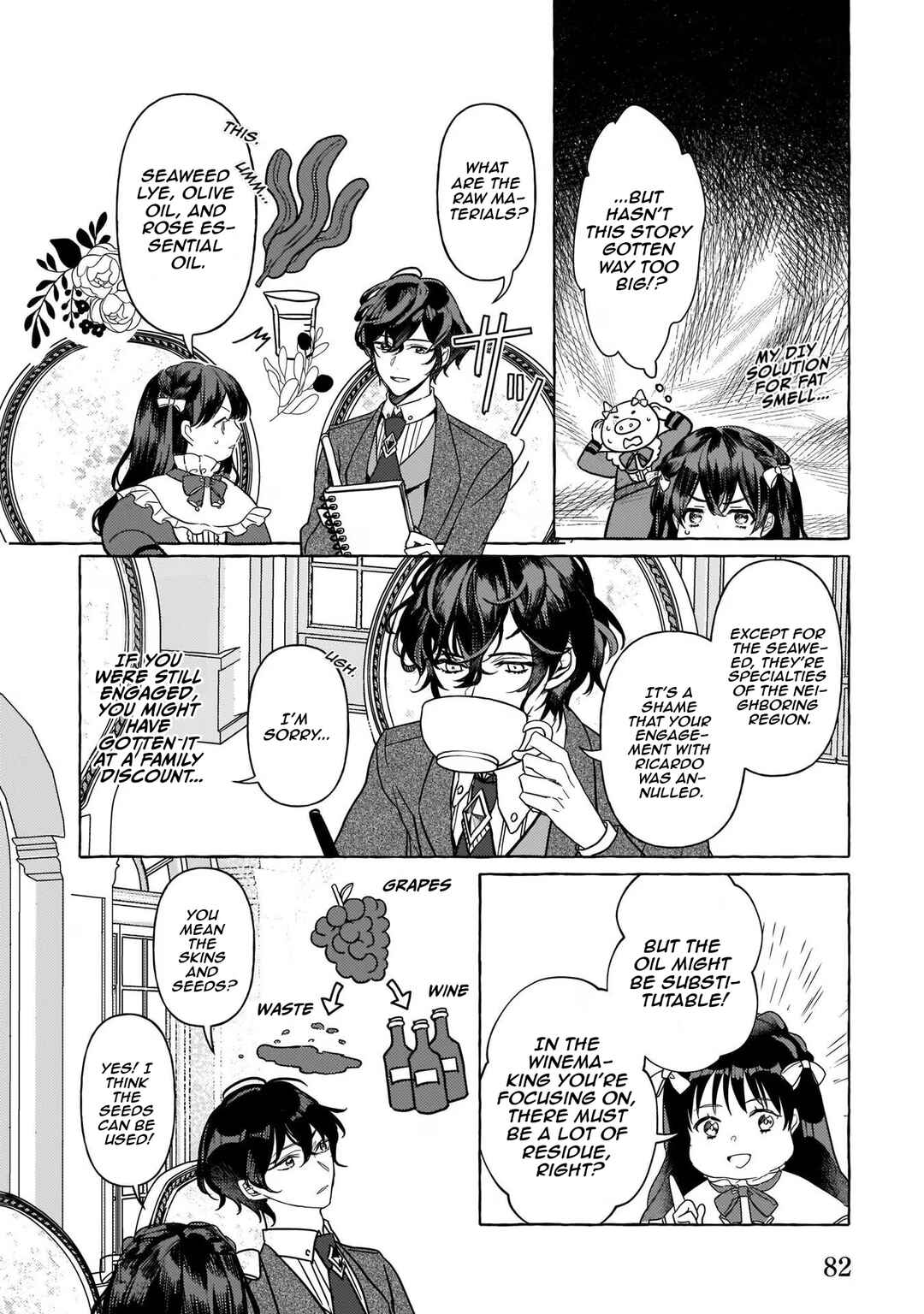 Page 39 Chapter 2 Tenseisaki ga Shoujo Manga no Shirobuta Reijou datta reBoooot!