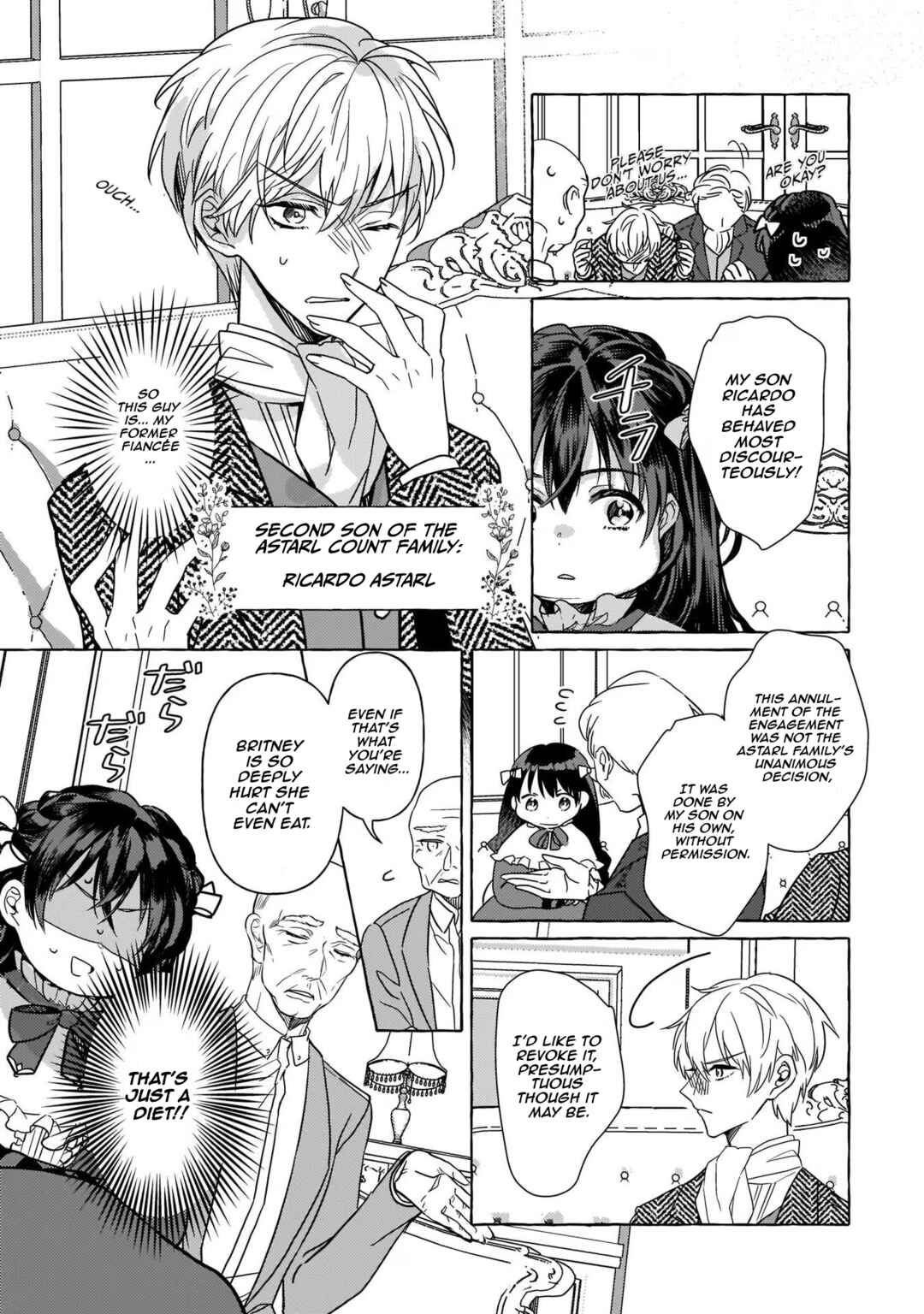 Page 5 Chapter 2 Tenseisaki ga Shoujo Manga no Shirobuta Reijou datta reBoooot!