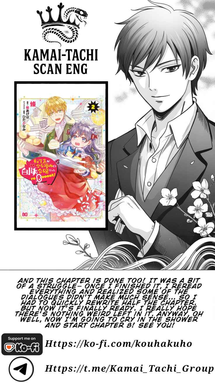 Page 30 Chapter 7 Tenseisaki ga Shoujo Manga no Shirobuta Reijou datta reBoooot!