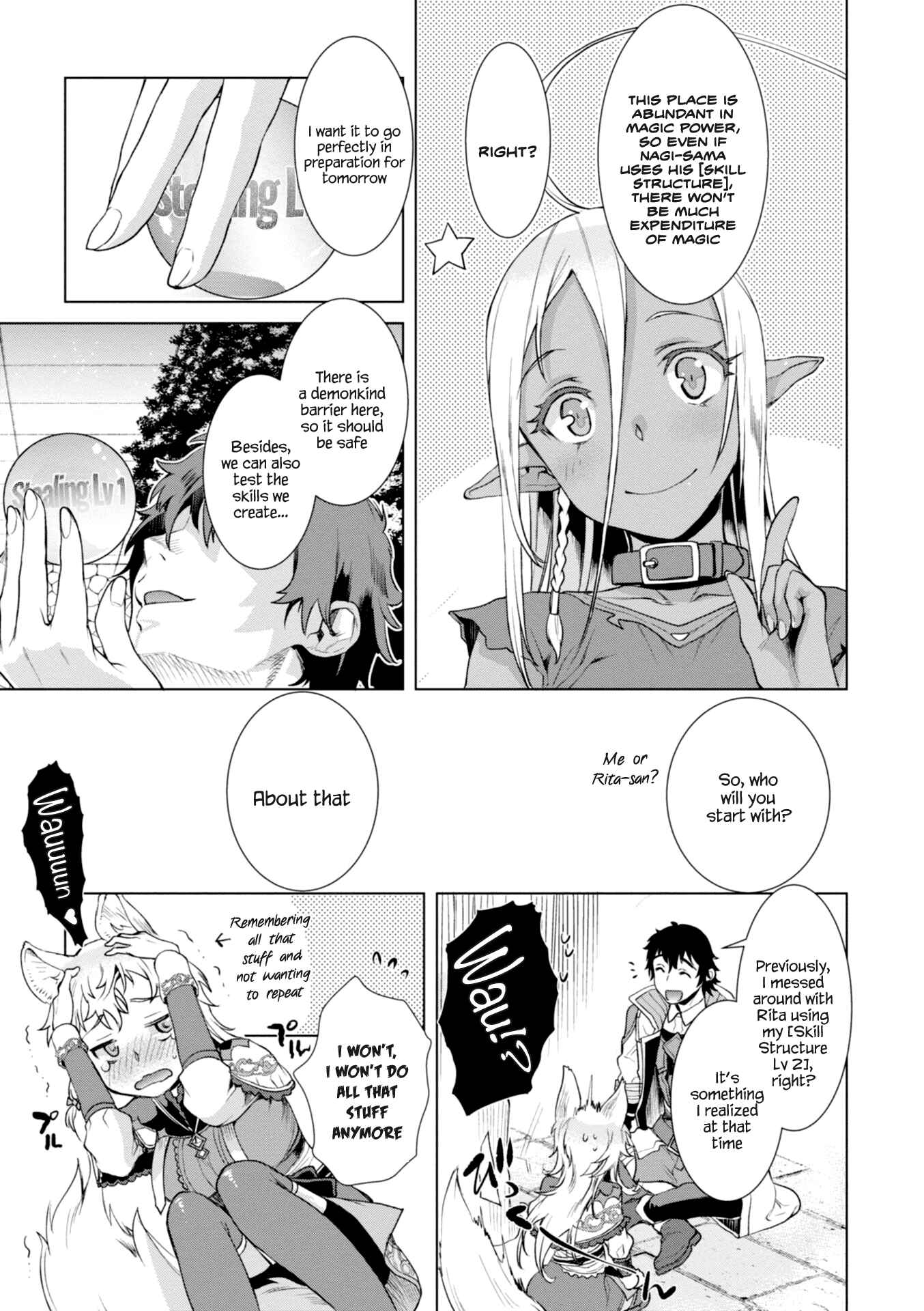 Page 13 Chapter 14 Isekai de Skill wo Kaitai Shitara Cheat na Yome ga Zoushoku Shimashita: Gainen Kousa no Structure