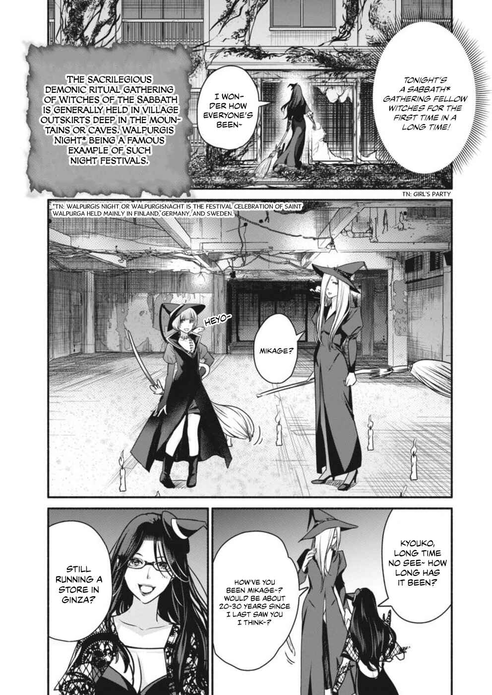 Page 4 Chapter 4 The Life of the Witch Who Remains Single for About 300 Years!