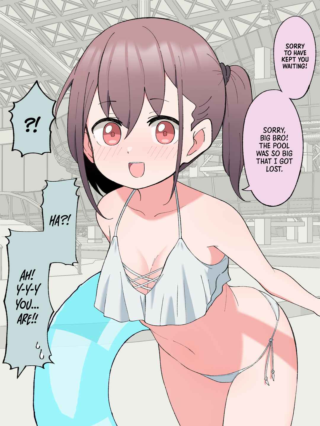 Page 1 Chapter 27 Hisashiburi ni Jikka ni Kaettara Otouto ga TS Shiteta. (Official Colored)