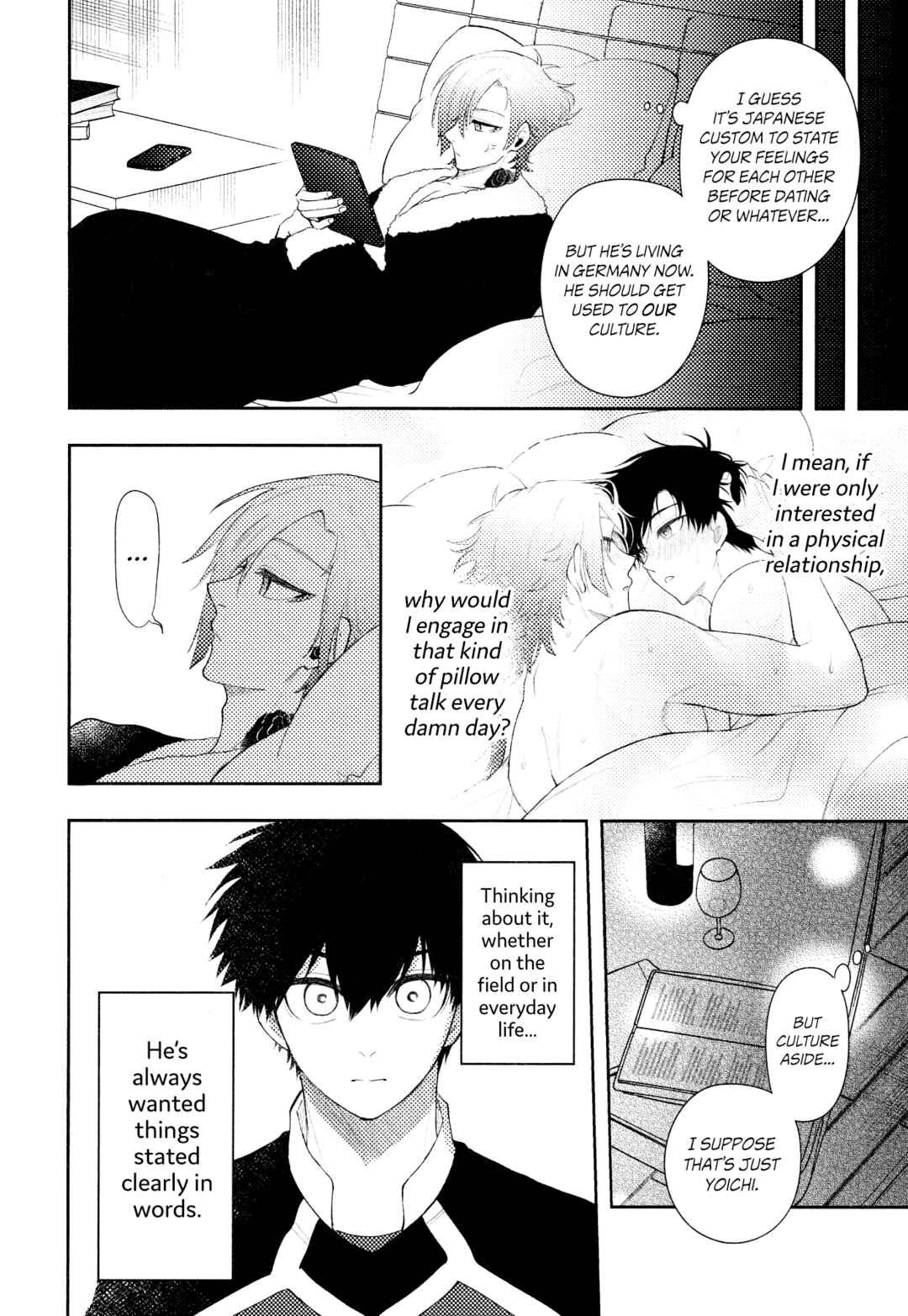 Page 8 Chapter Unknown_94d0 Blue Lock - Tsutaesobireta I Love You (Doujinshi)