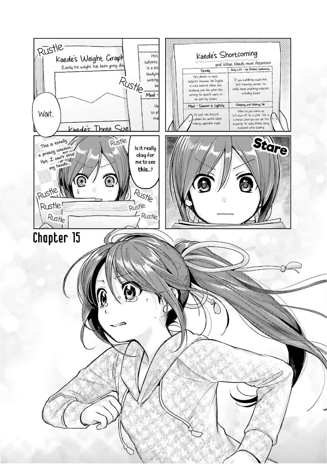 Page 1 Chapter 15 Amaetai Hi wa Soba ni Ite.