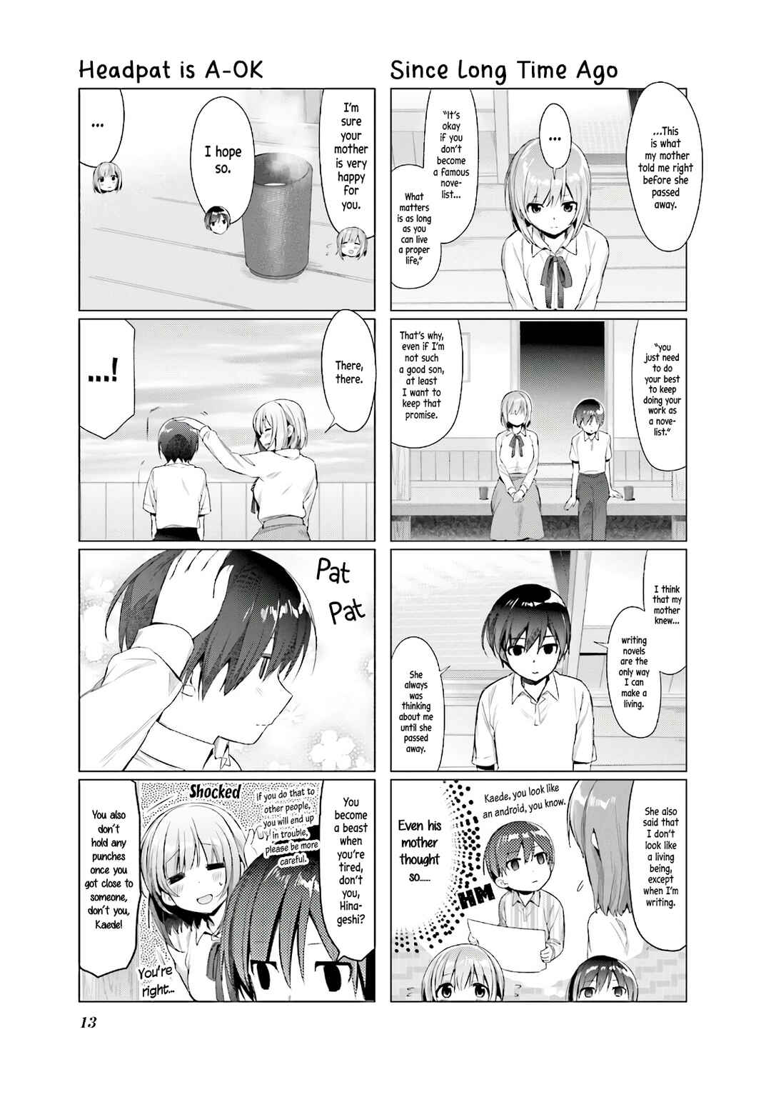 Page 12 Chapter 10 Amaetai Hi wa Soba ni Ite.