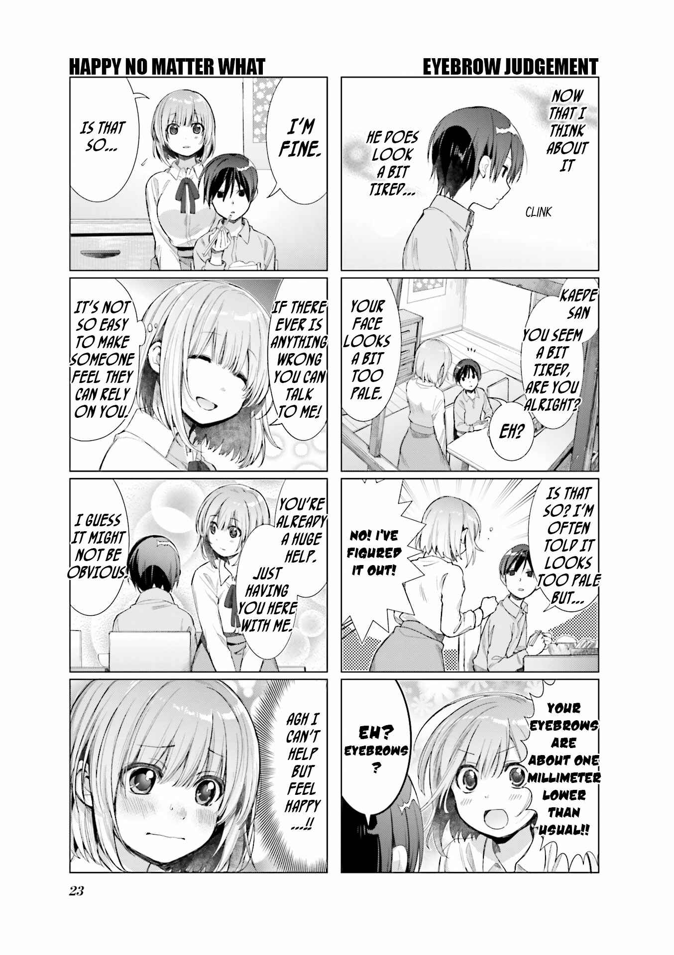 Page 4 Chapter 2 Amaetai Hi wa Soba ni Ite.
