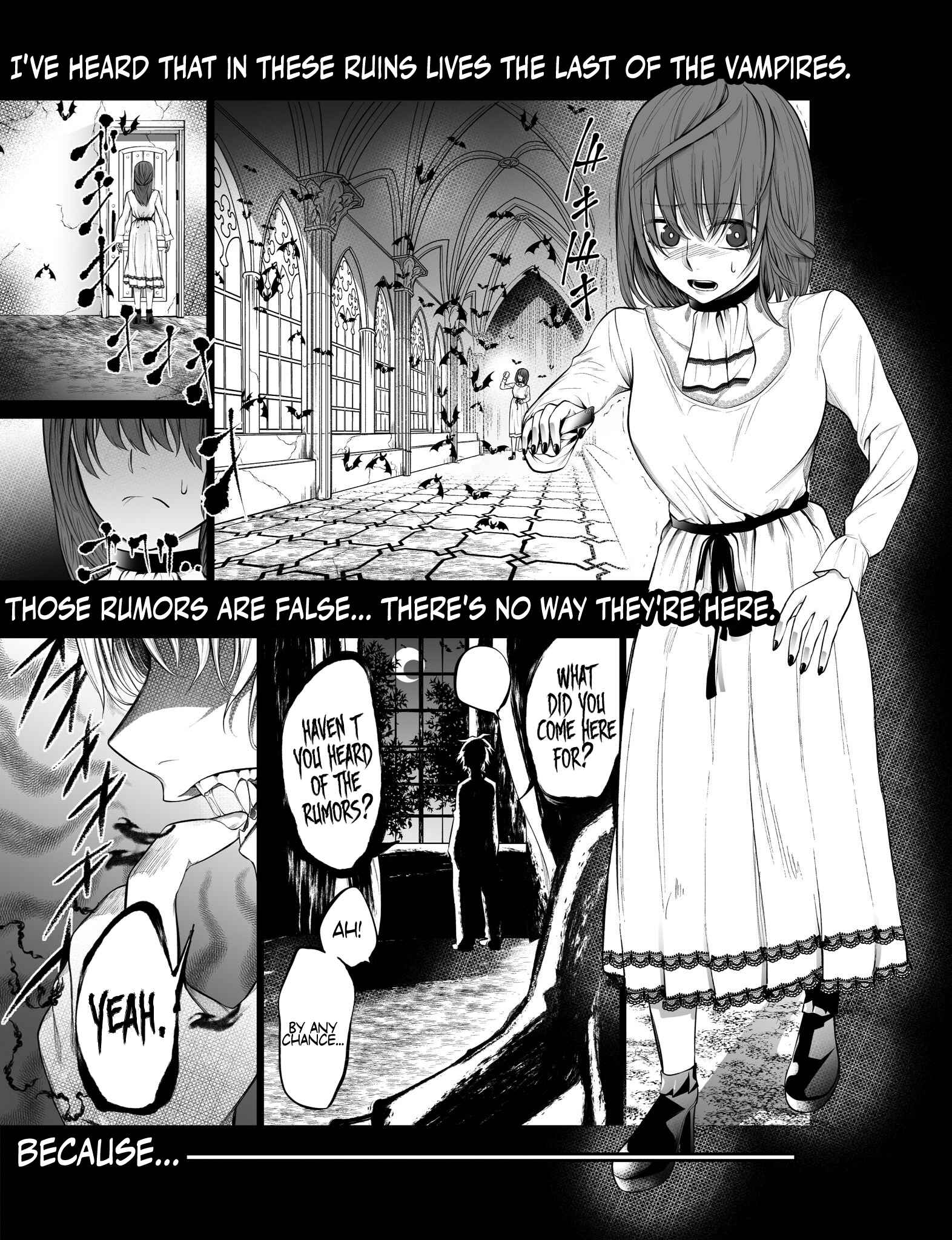 Page 1 Chapter 1 A Story About Vampires Sharing Blood Everyday to Survive