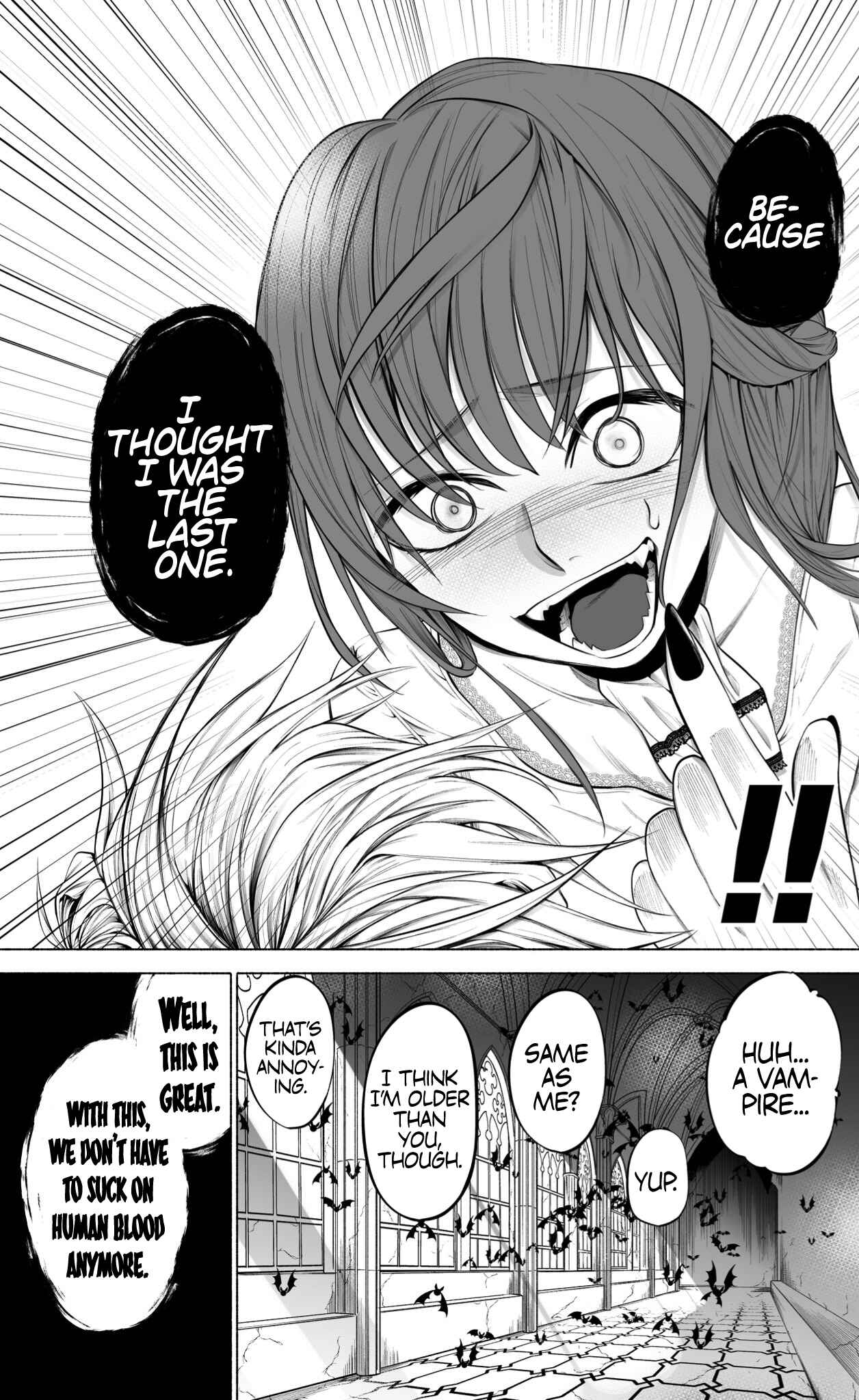 Page 3 Chapter 1 A Story About Vampires Sharing Blood Everyday to Survive
