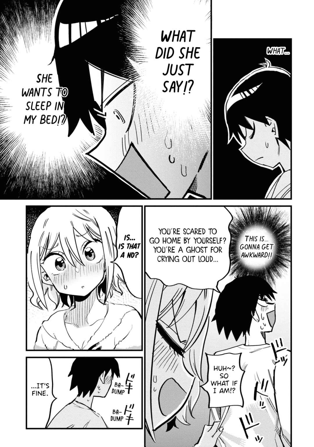 Page 9 Chapter 7 Yuurei ni Natta kara Pantsu Misete mo Barenai Yone!?