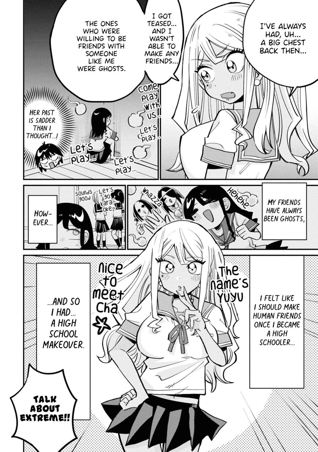 Page 4 Chapter 16 Yuurei ni Natta kara Pantsu Misete mo Barenai Yone!?