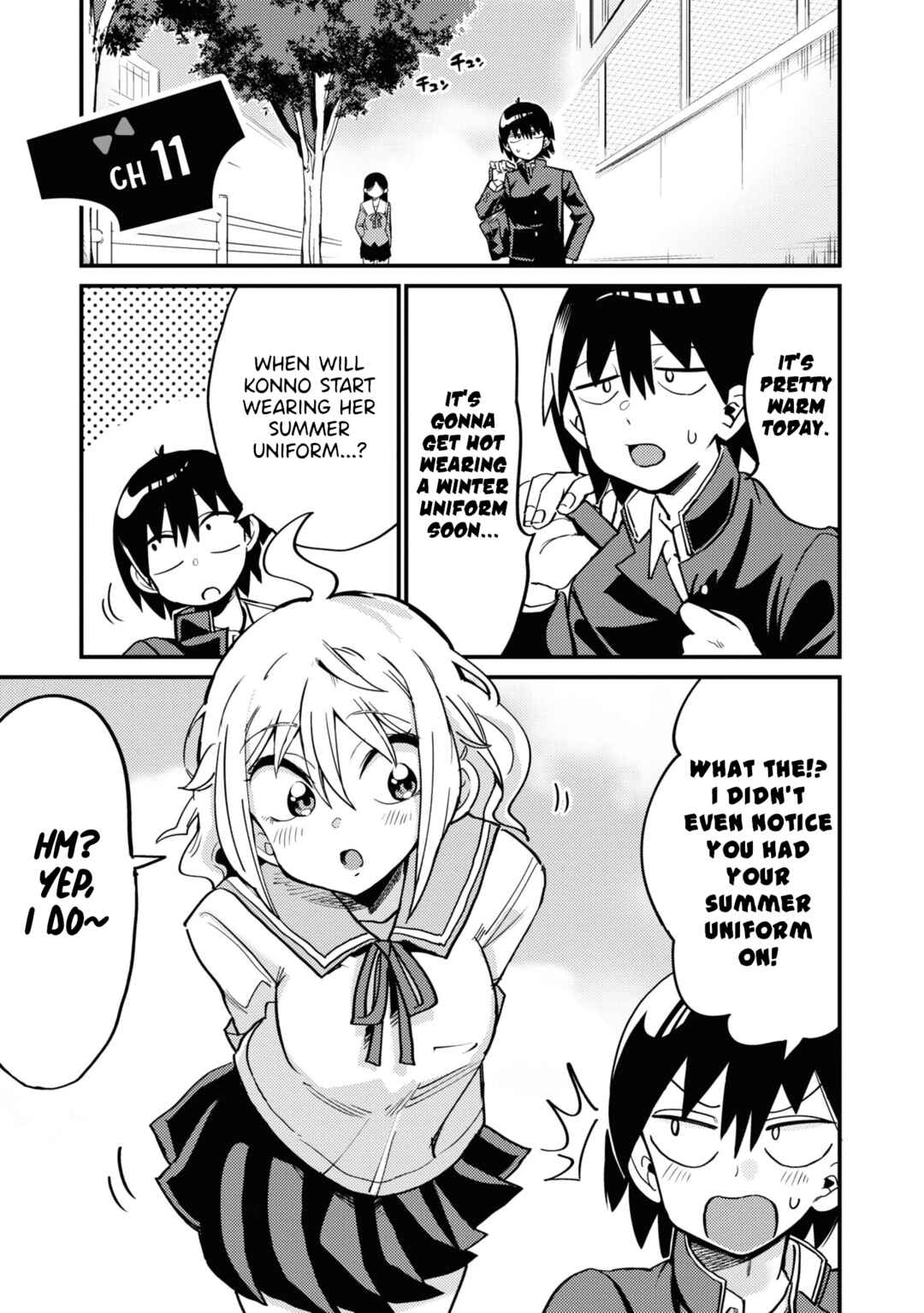 Page 1 Chapter 11 Yuurei ni Natta kara Pantsu Misete mo Barenai Yone!?