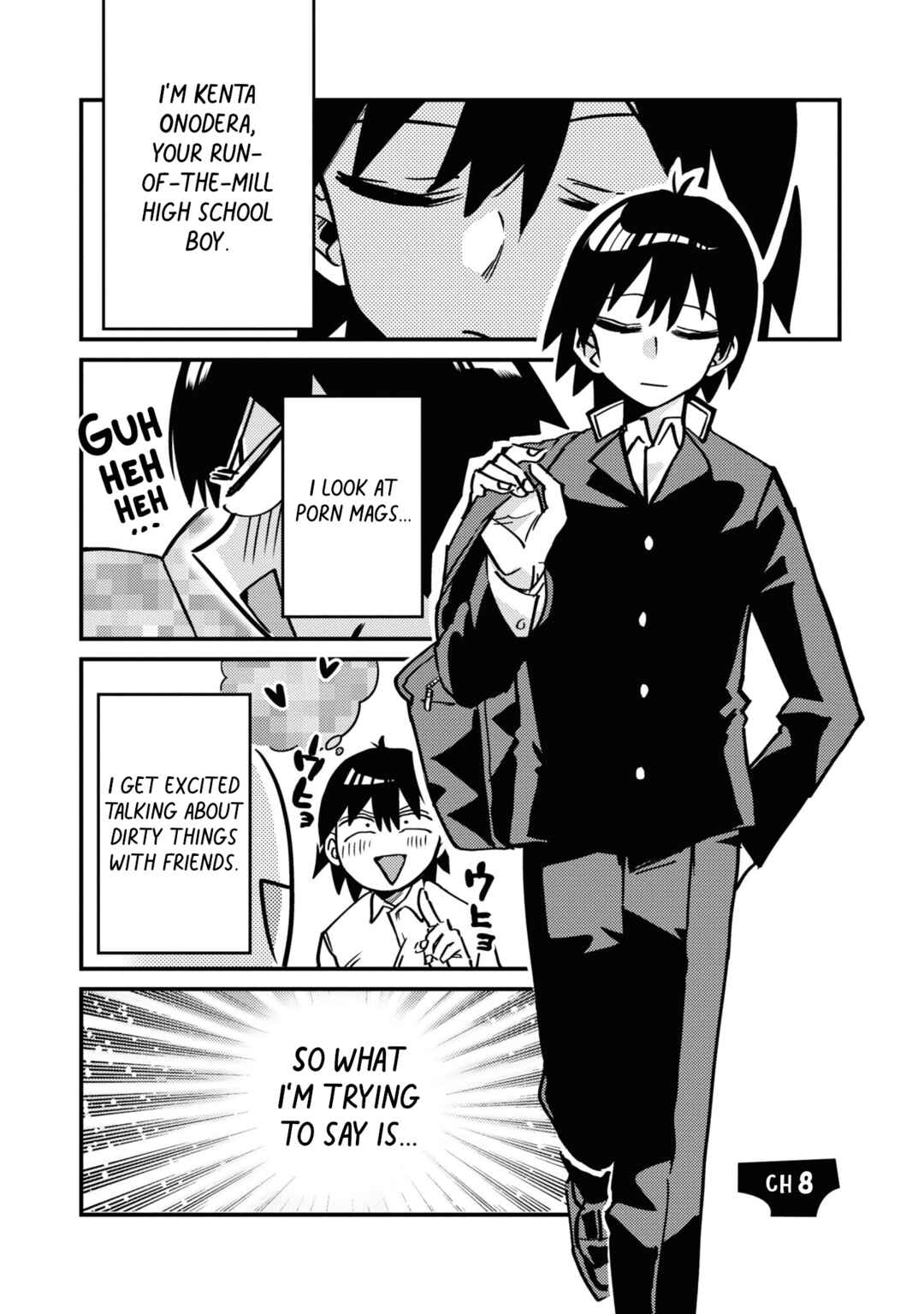 Page 1 Chapter 8 Yuurei ni Natta kara Pantsu Misete mo Barenai Yone!?