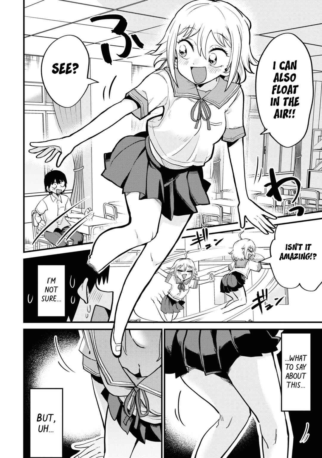 Page 4 Chapter 3 Yuurei ni Natta kara Pantsu Misete mo Barenai Yone!?