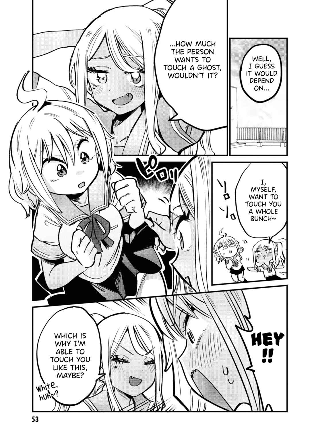 Page 5 Chapter 18 Yuurei ni Natta kara Pantsu Misete mo Barenai Yone!?