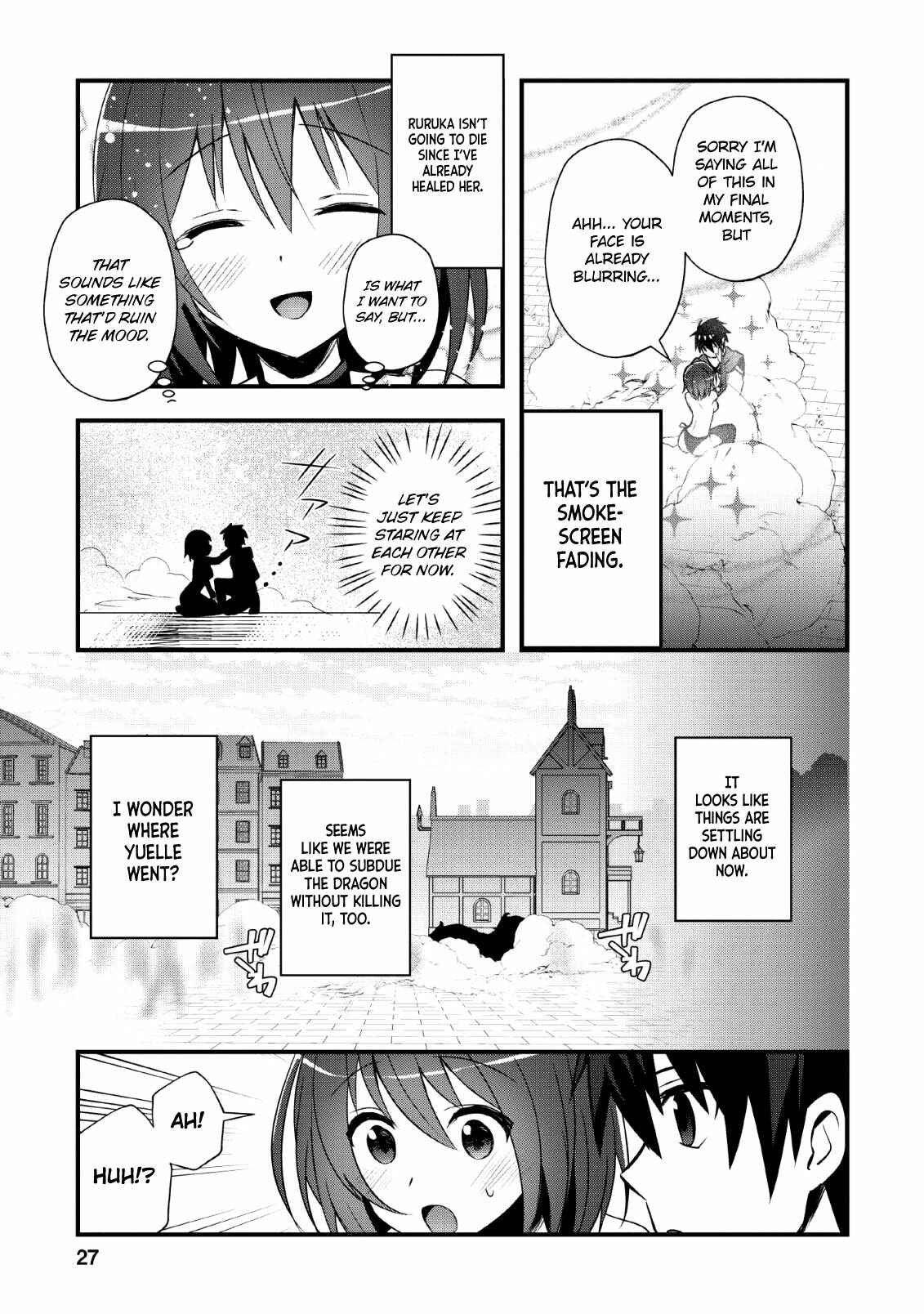 Page 26 Chapter 16 Isekai no Meikyuu Toshi de Chiyu Mahoutsukai Yattemasu