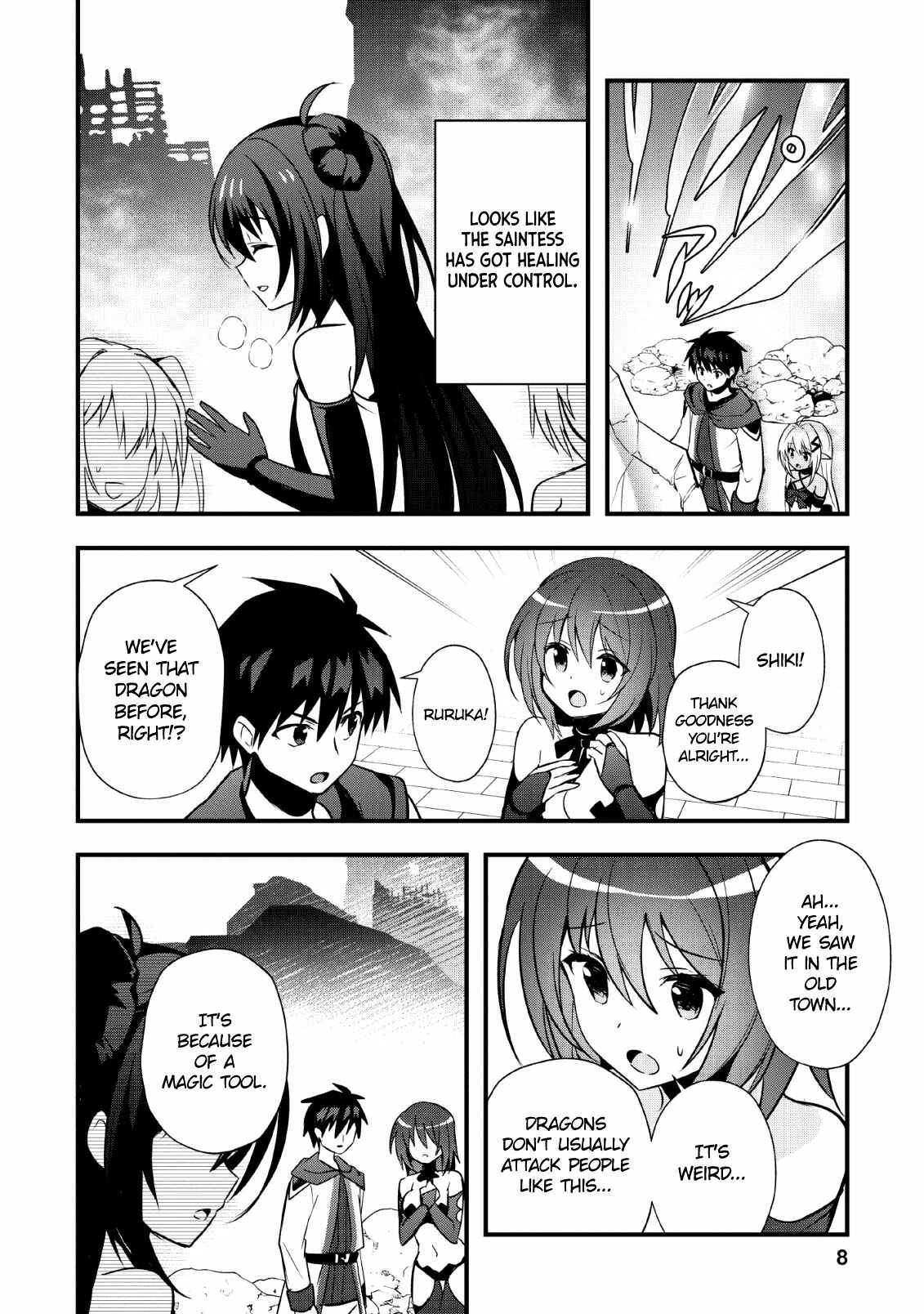 Page 7 Chapter 16 Isekai no Meikyuu Toshi de Chiyu Mahoutsukai Yattemasu