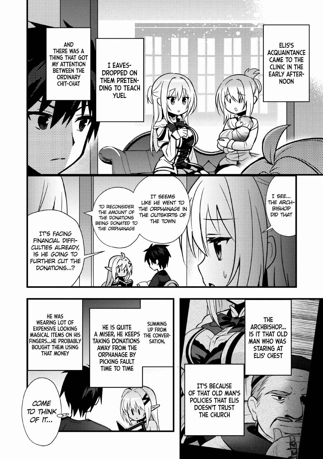 Page 23 Chapter 18 Isekai no Meikyuu Toshi de Chiyu Mahoutsukai Yattemasu