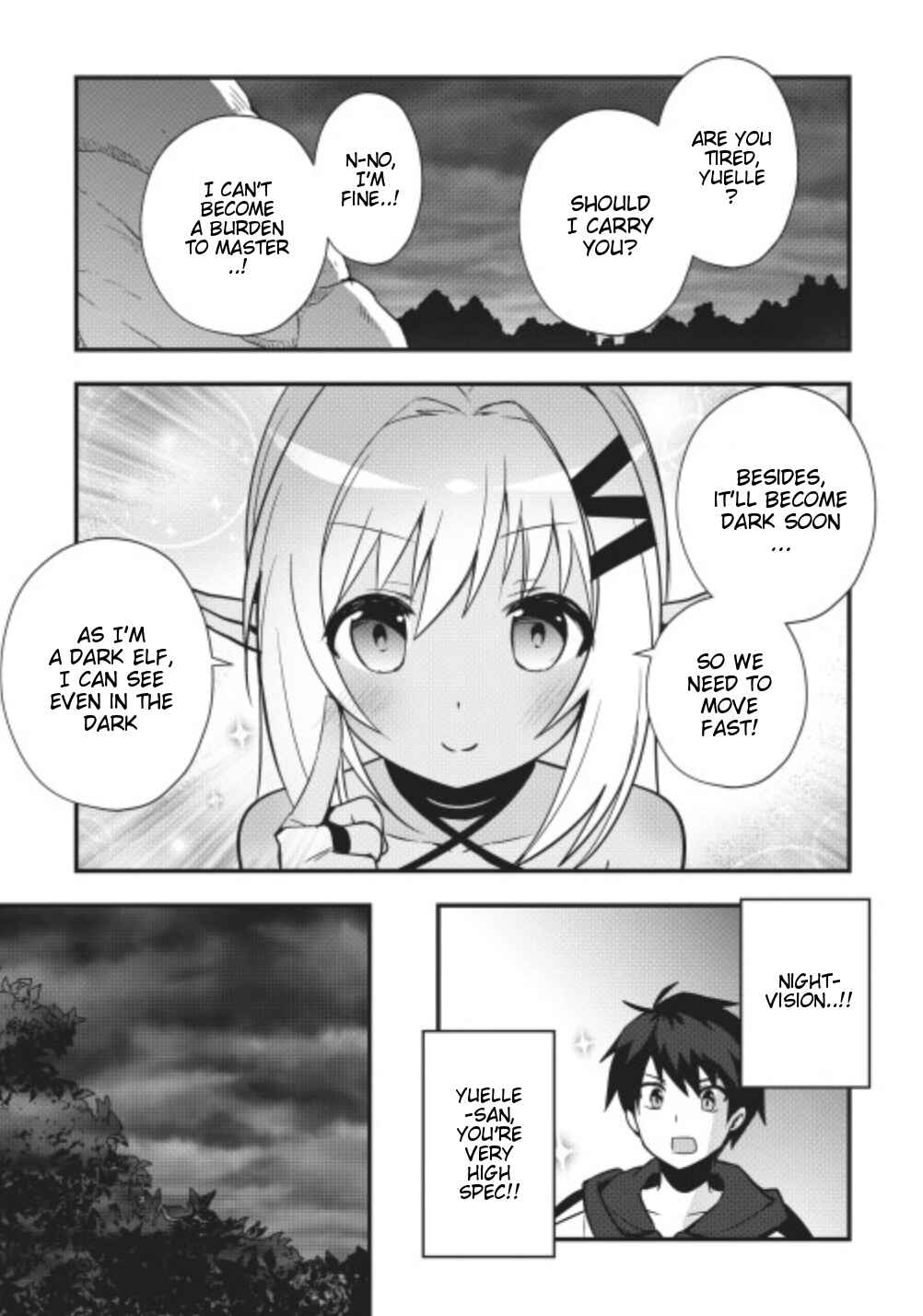 Page 12 Chapter 9 Isekai no Meikyuu Toshi de Chiyu Mahoutsukai Yattemasu