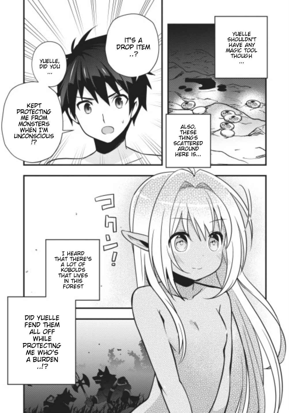 Page 6 Chapter 9 Isekai no Meikyuu Toshi de Chiyu Mahoutsukai Yattemasu