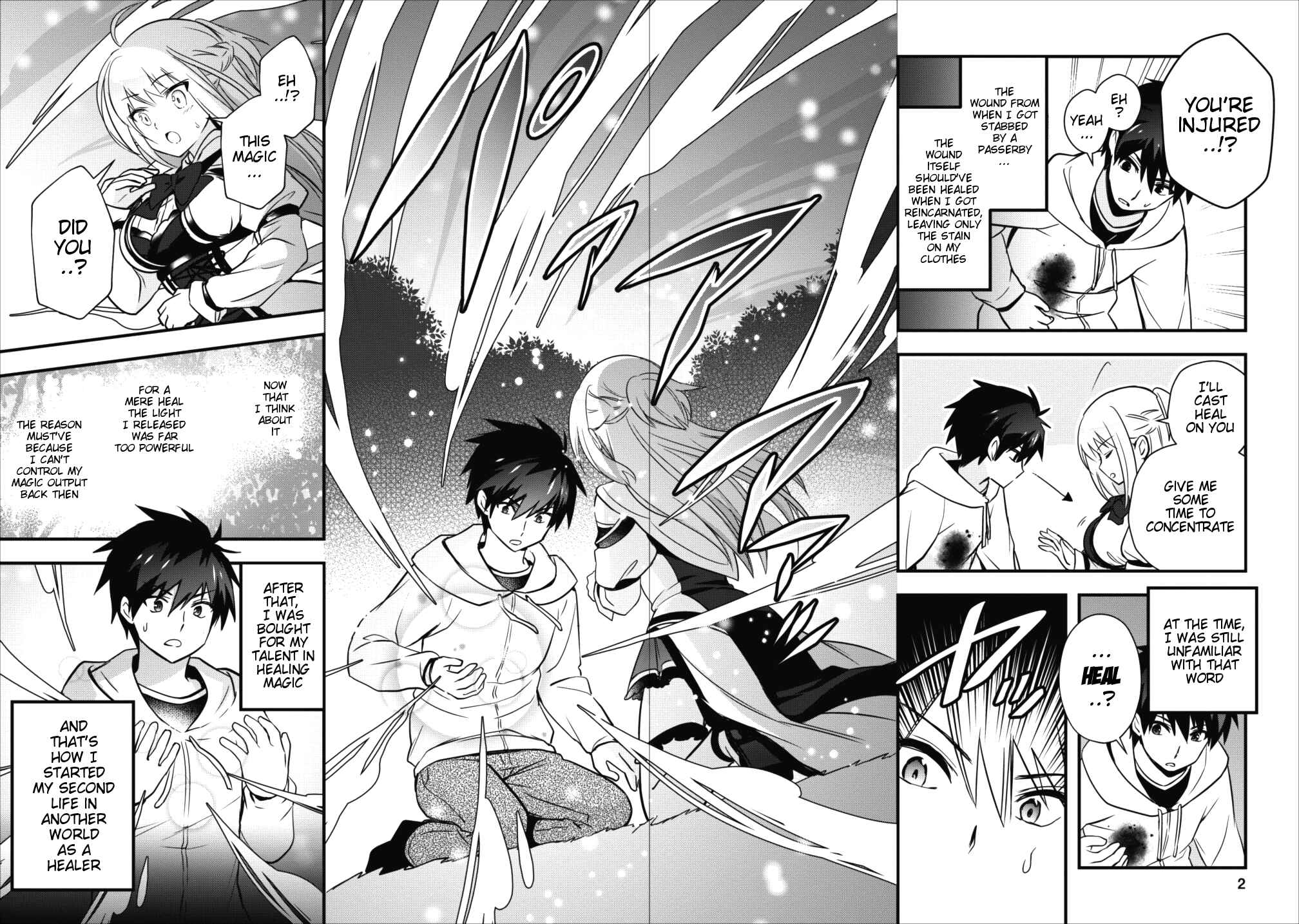 Page 3 Chapter 6.1 Isekai no Meikyuu Toshi de Chiyu Mahoutsukai Yattemasu