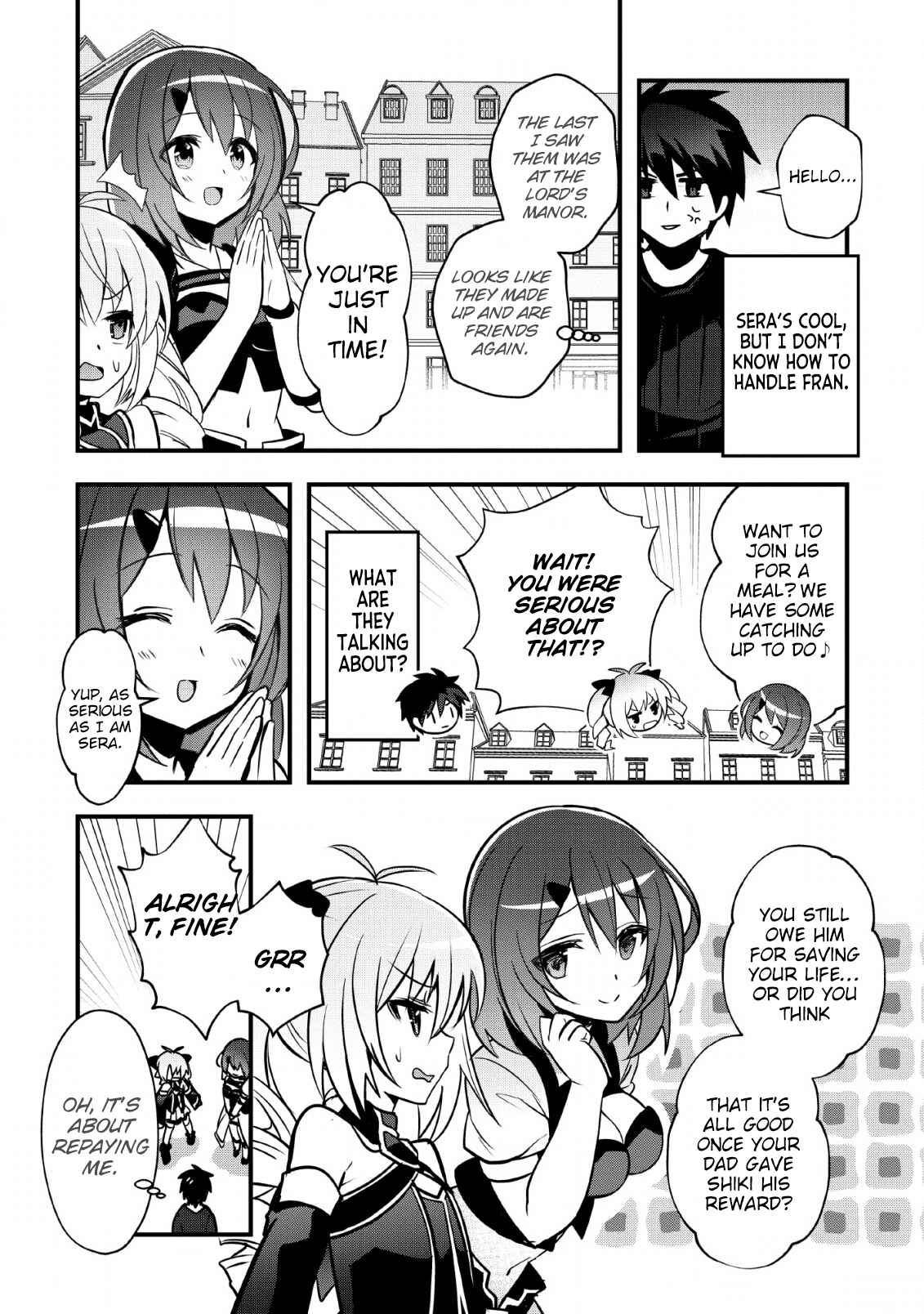 Page 25 Chapter 13 Isekai no Meikyuu Toshi de Chiyu Mahoutsukai Yattemasu