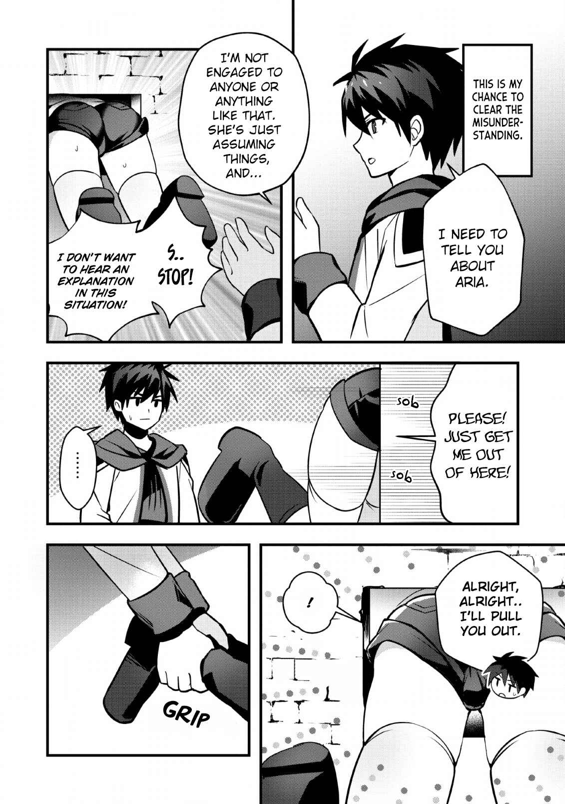 Page 3 Chapter 13 Isekai no Meikyuu Toshi de Chiyu Mahoutsukai Yattemasu