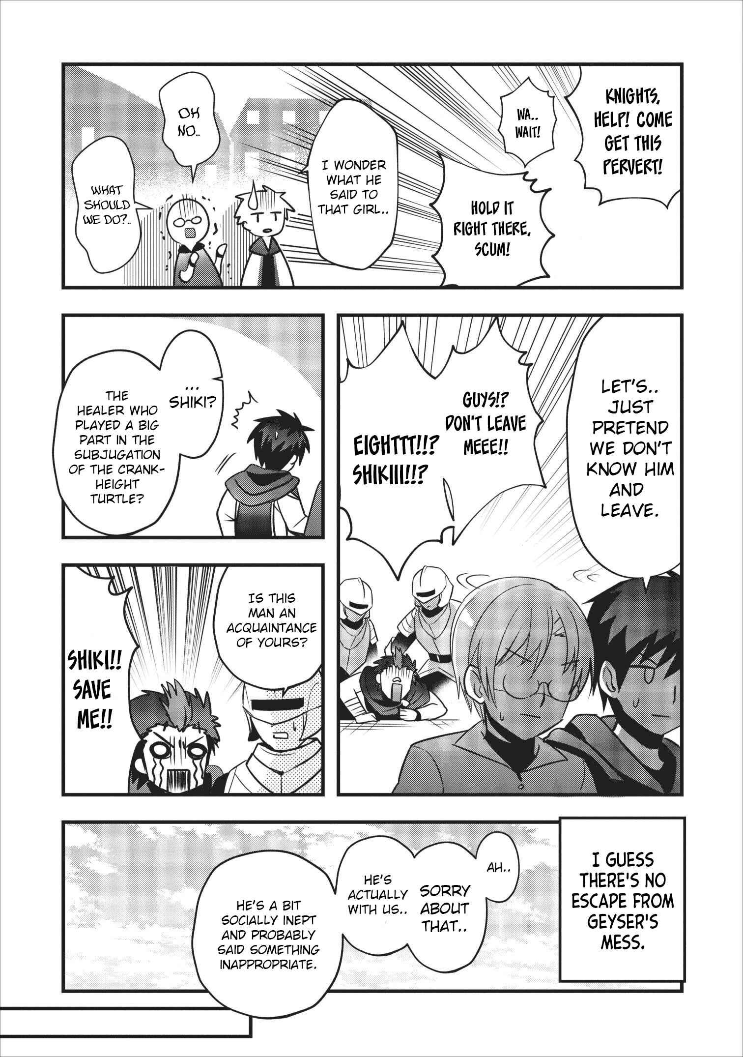 Page 22 Chapter 11 Isekai no Meikyuu Toshi de Chiyu Mahoutsukai Yattemasu