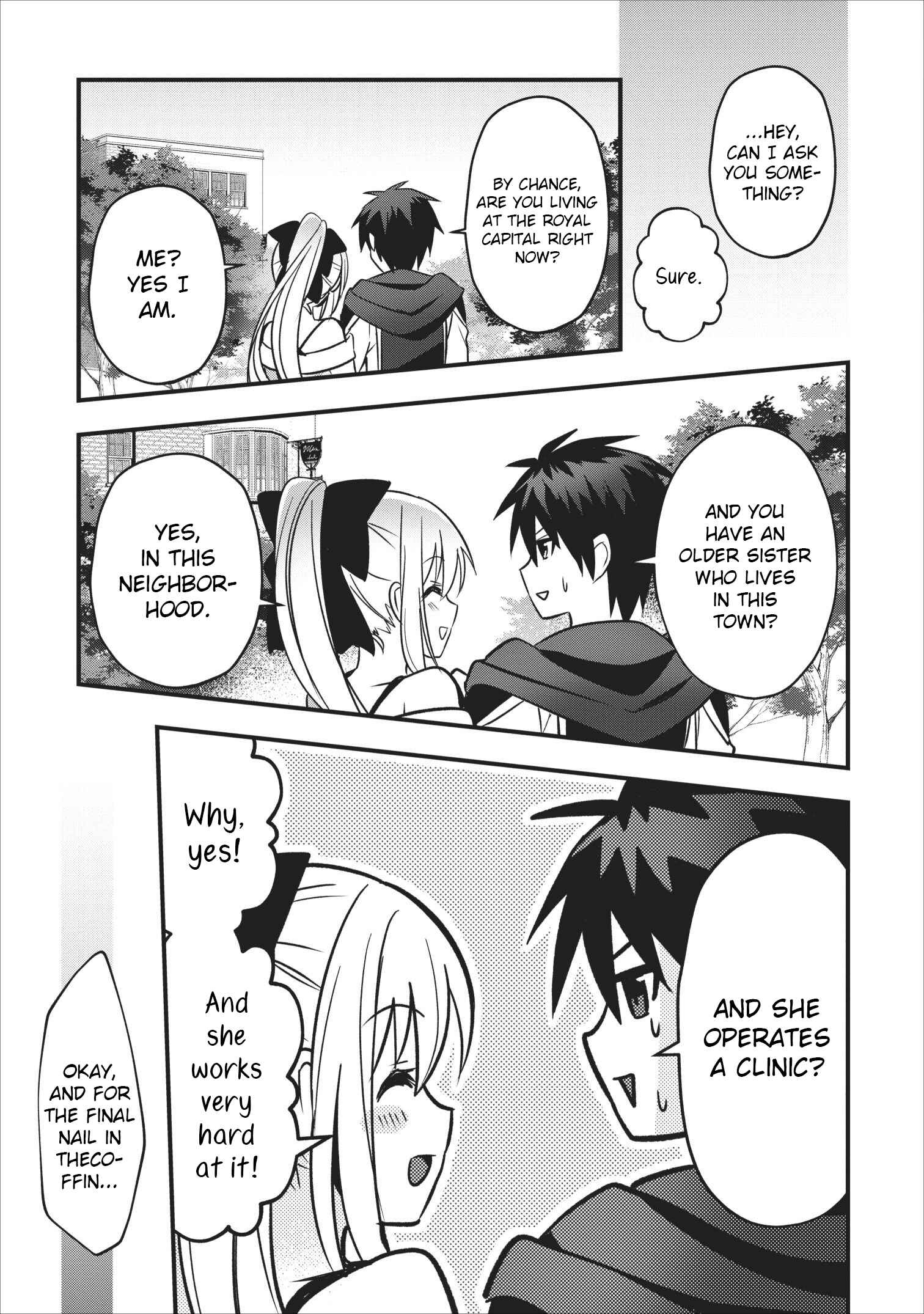 Page 28 Chapter 11 Isekai no Meikyuu Toshi de Chiyu Mahoutsukai Yattemasu