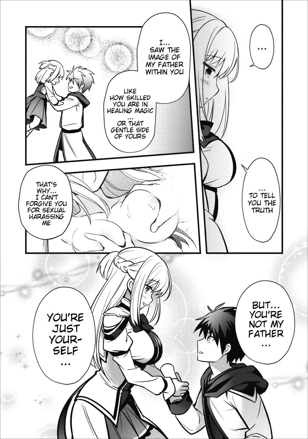 Page 15 Chapter 6.2 Isekai no Meikyuu Toshi de Chiyu Mahoutsukai Yattemasu