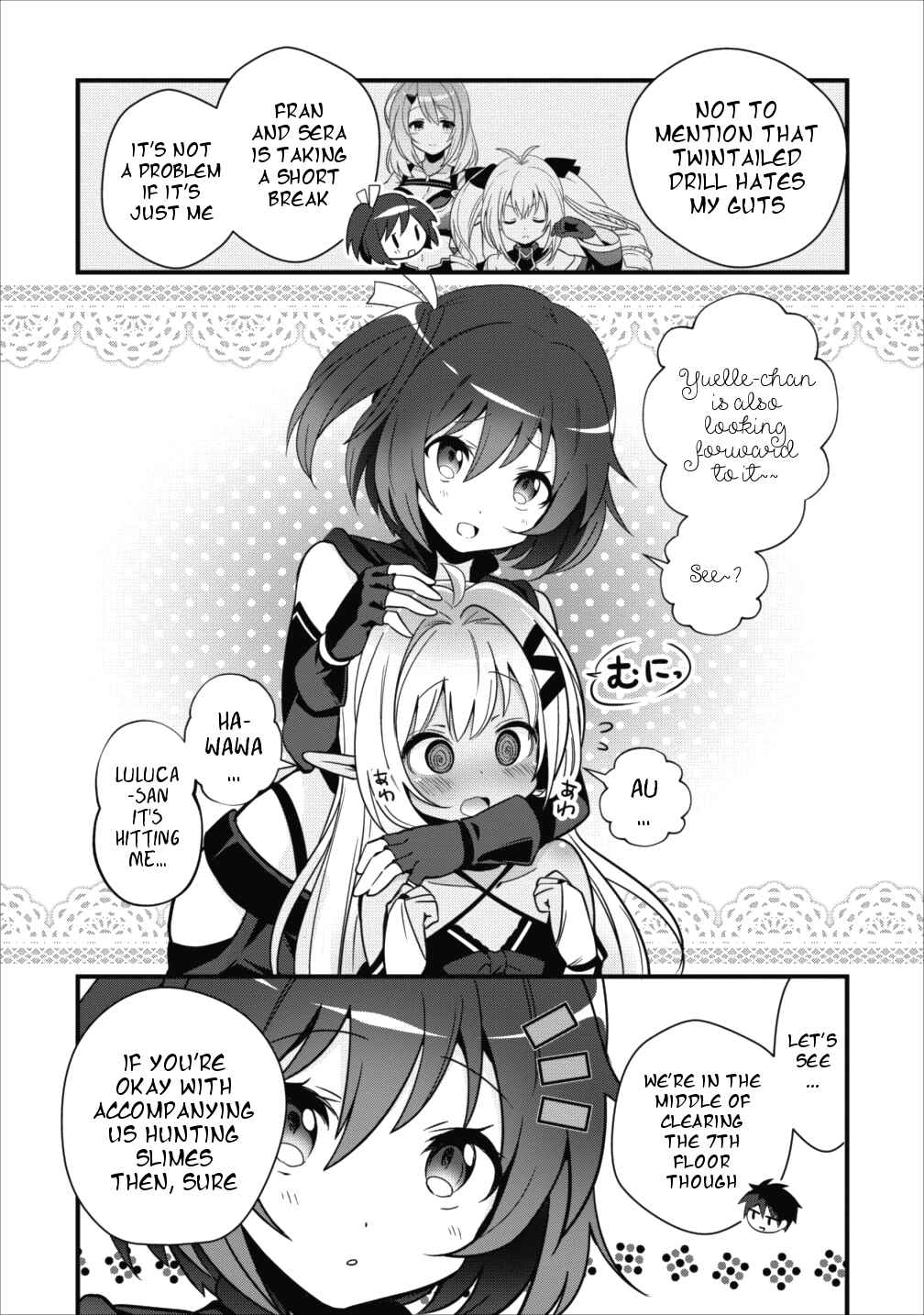 Page 15 Chapter 3 Isekai no Meikyuu Toshi de Chiyu Mahoutsukai Yattemasu