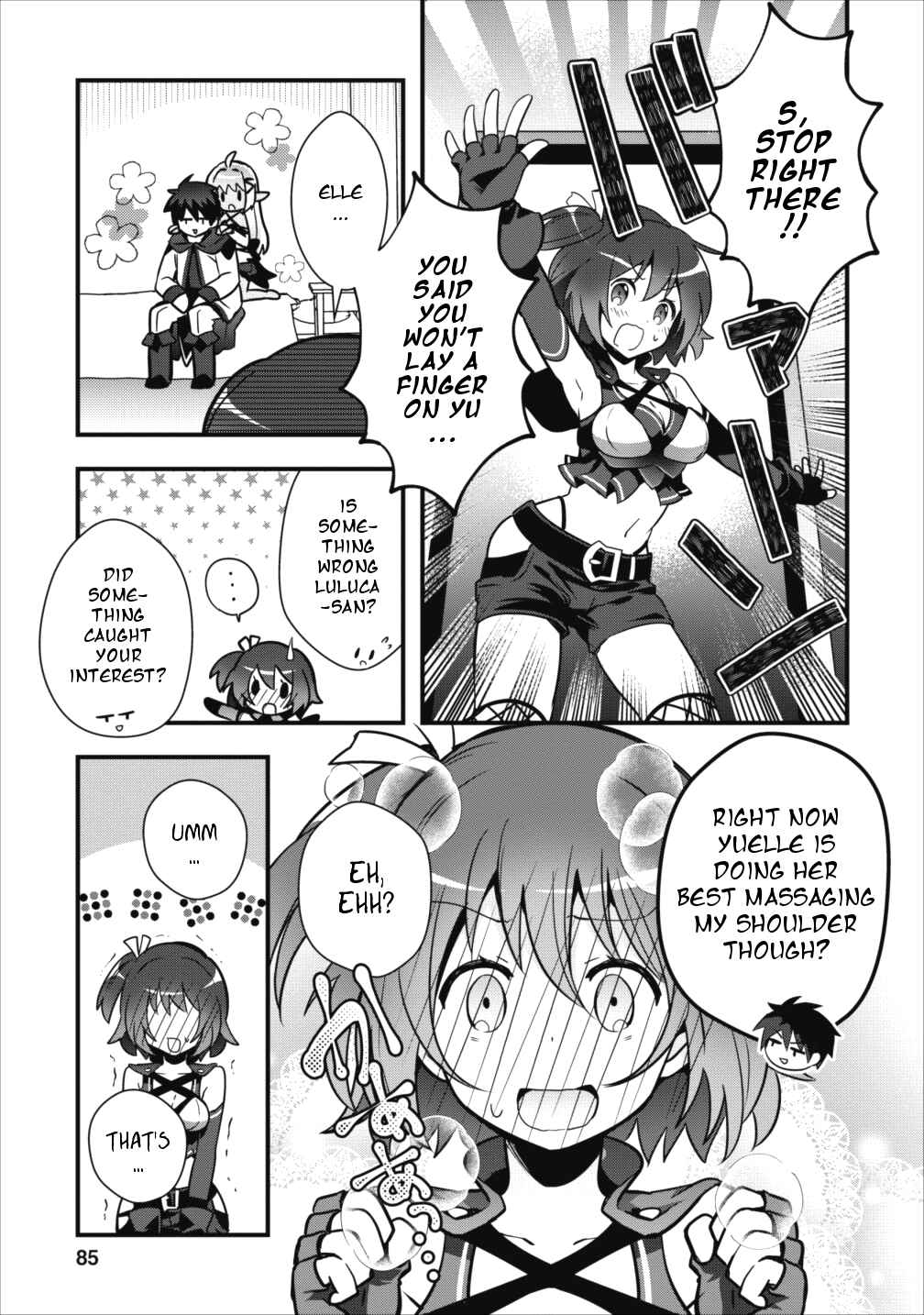 Page 21 Chapter 3 Isekai no Meikyuu Toshi de Chiyu Mahoutsukai Yattemasu