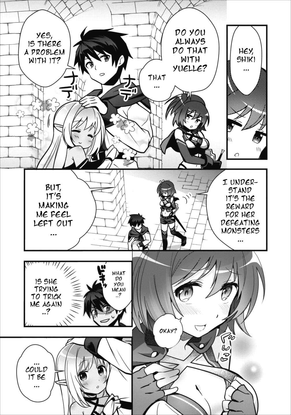 Page 23 Chapter 3 Isekai no Meikyuu Toshi de Chiyu Mahoutsukai Yattemasu