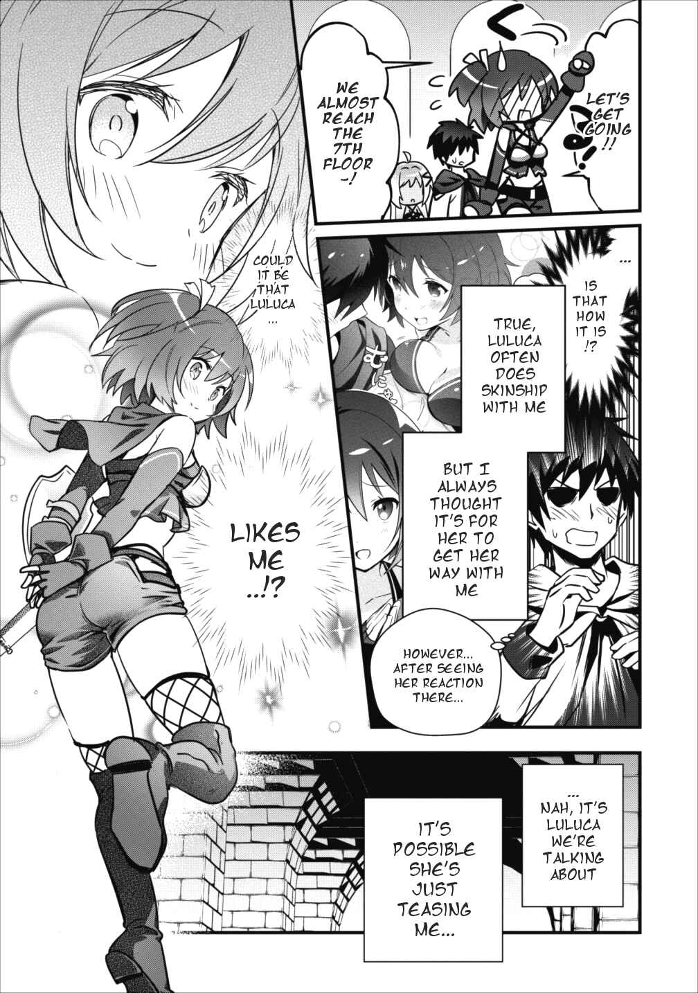 Page 25 Chapter 3 Isekai no Meikyuu Toshi de Chiyu Mahoutsukai Yattemasu