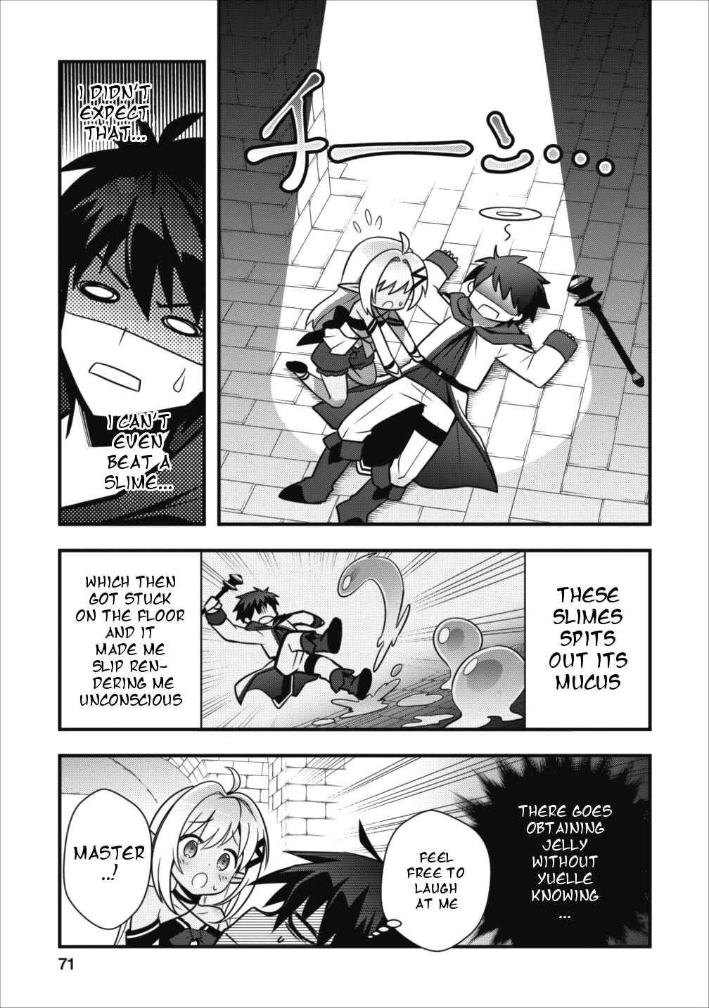 Page 7 Chapter 3 Isekai no Meikyuu Toshi de Chiyu Mahoutsukai Yattemasu