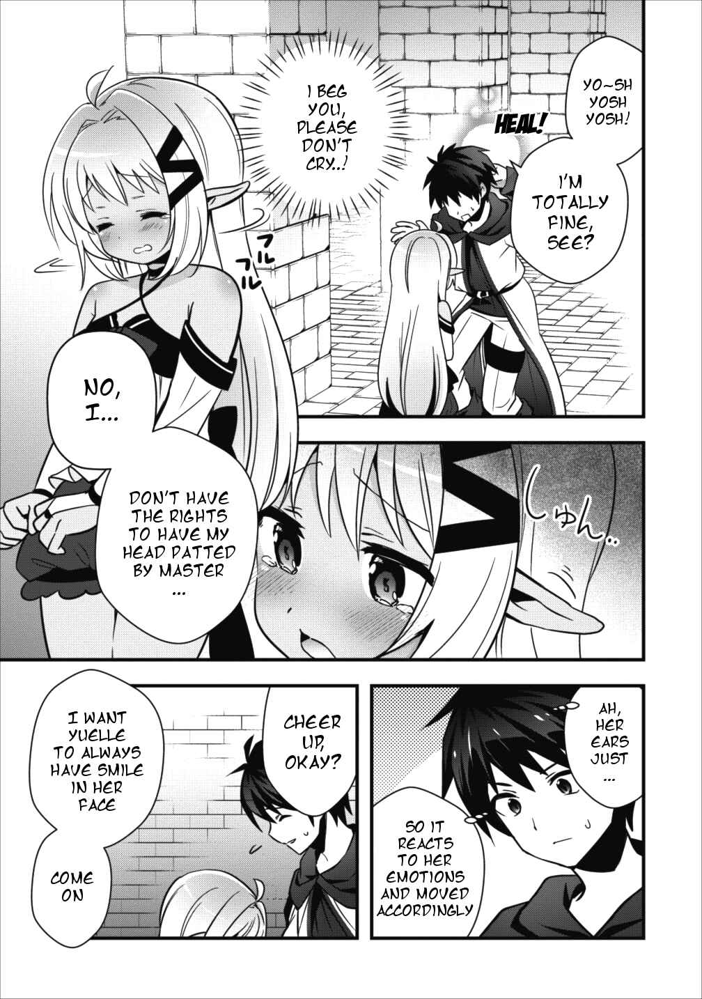 Page 9 Chapter 3 Isekai no Meikyuu Toshi de Chiyu Mahoutsukai Yattemasu