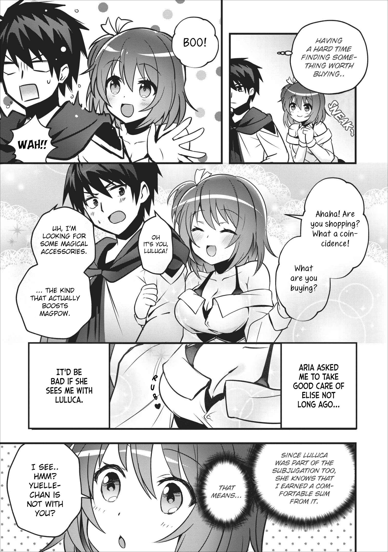 Page 21 Chapter 12 Isekai no Meikyuu Toshi de Chiyu Mahoutsukai Yattemasu