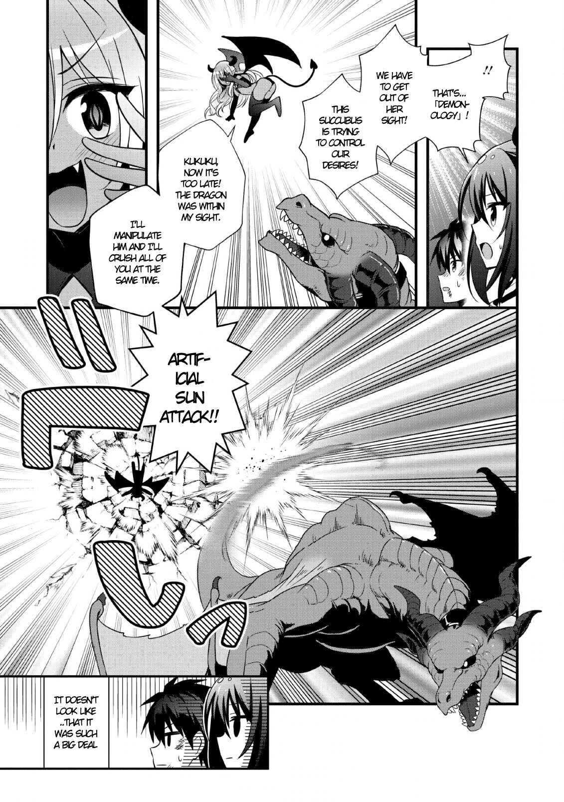 Page 4 Chapter 20 Isekai no Meikyuu Toshi de Chiyu Mahoutsukai Yattemasu