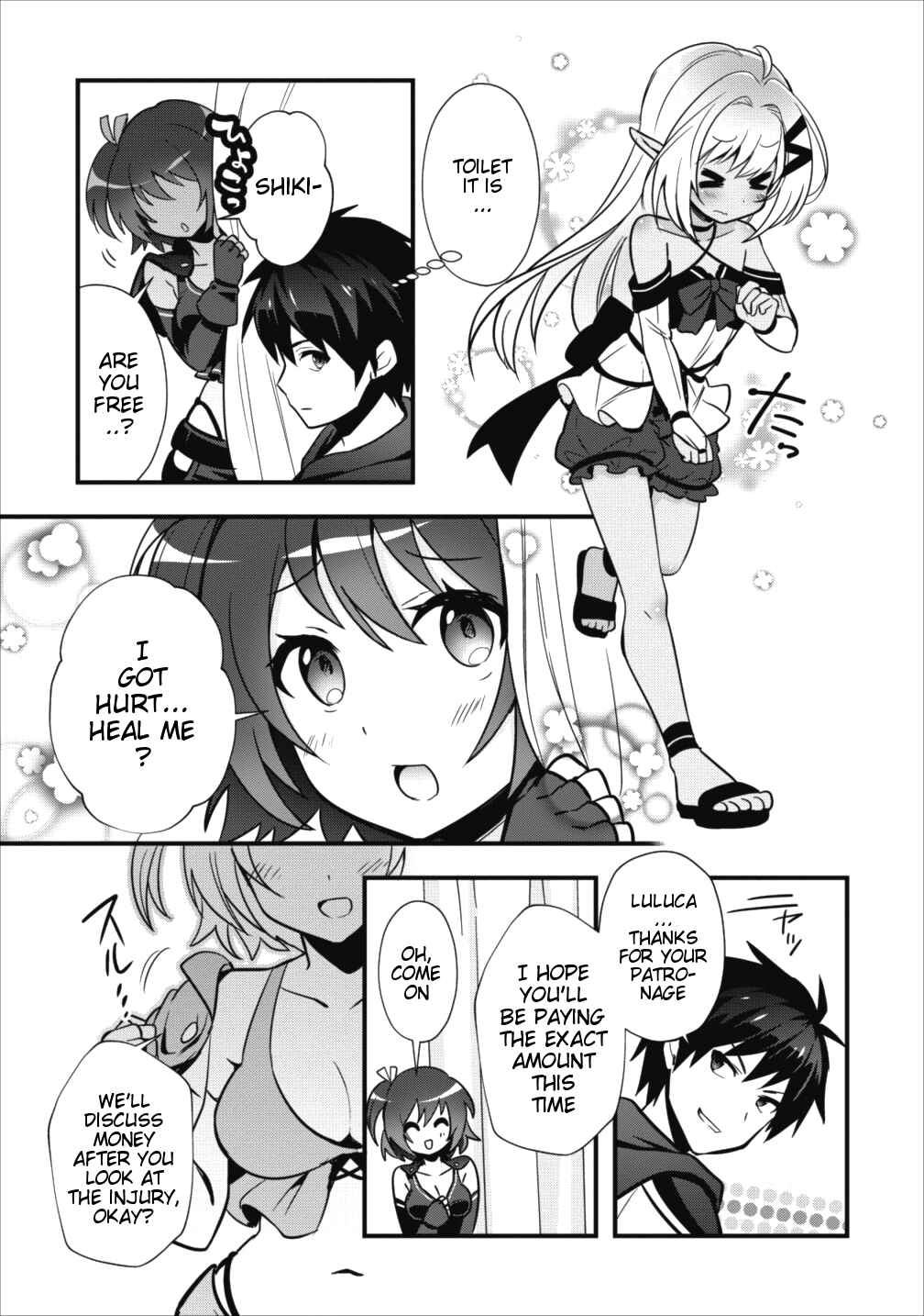 Page 14 Chapter 4 Isekai no Meikyuu Toshi de Chiyu Mahoutsukai Yattemasu