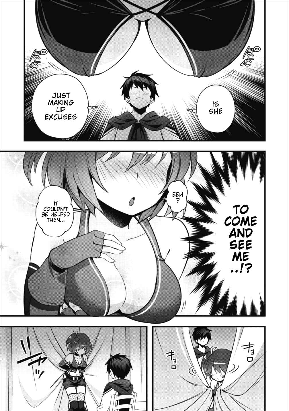 Page 18 Chapter 4 Isekai no Meikyuu Toshi de Chiyu Mahoutsukai Yattemasu