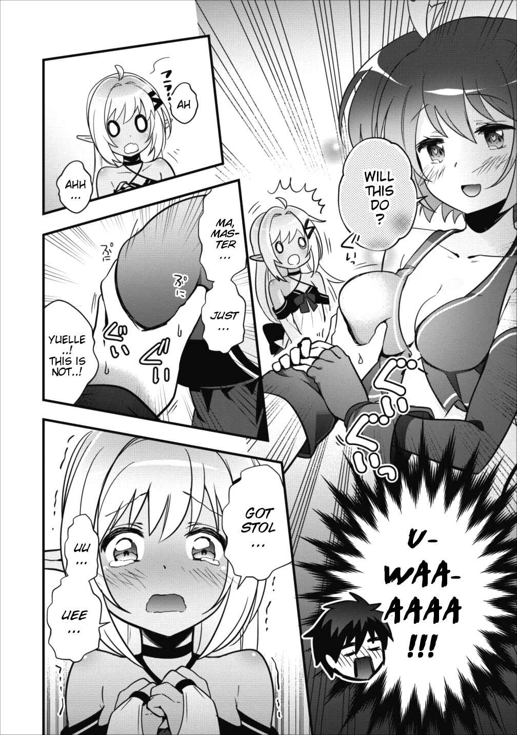 Page 23 Chapter 4 Isekai no Meikyuu Toshi de Chiyu Mahoutsukai Yattemasu