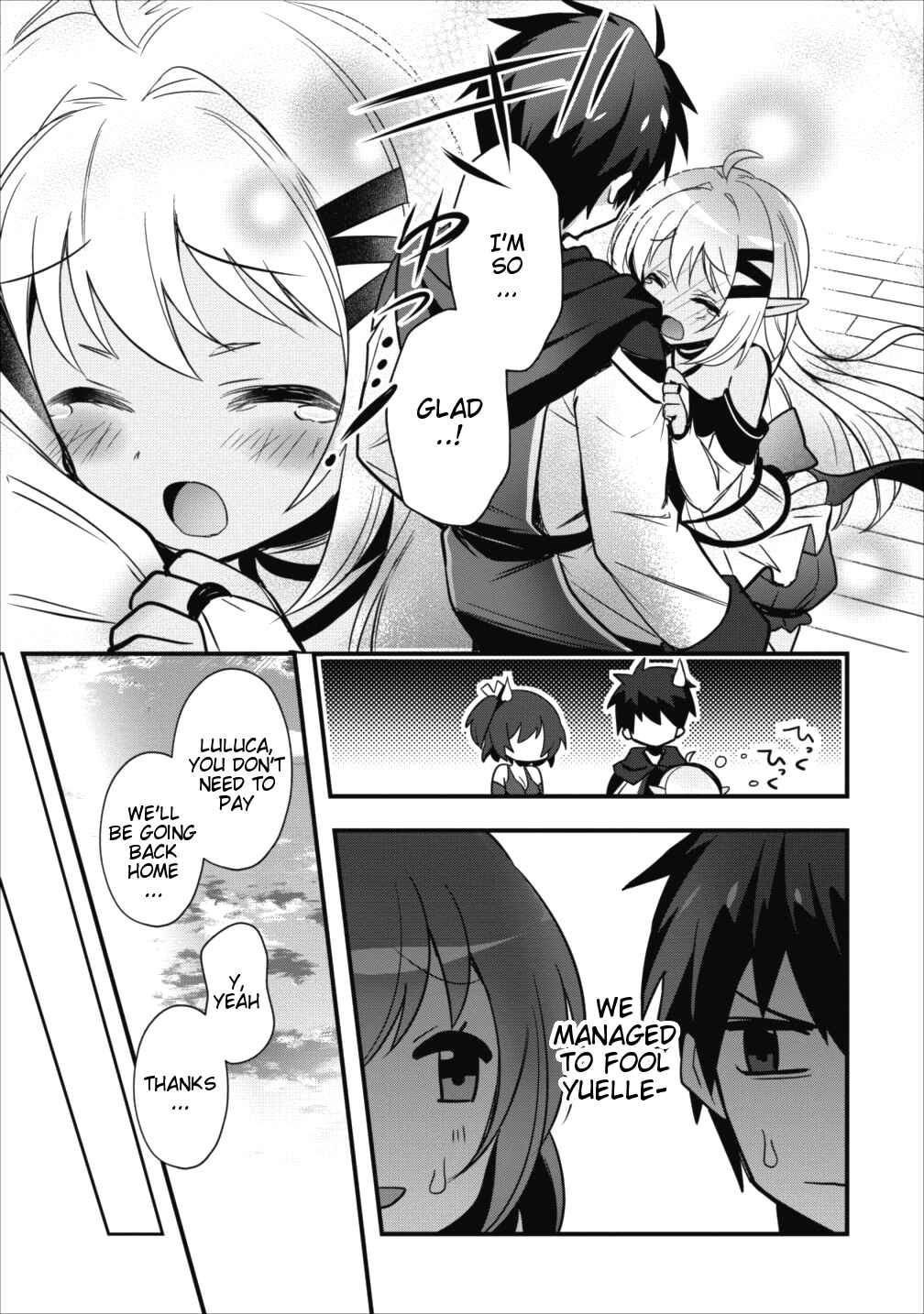 Page 28 Chapter 4 Isekai no Meikyuu Toshi de Chiyu Mahoutsukai Yattemasu