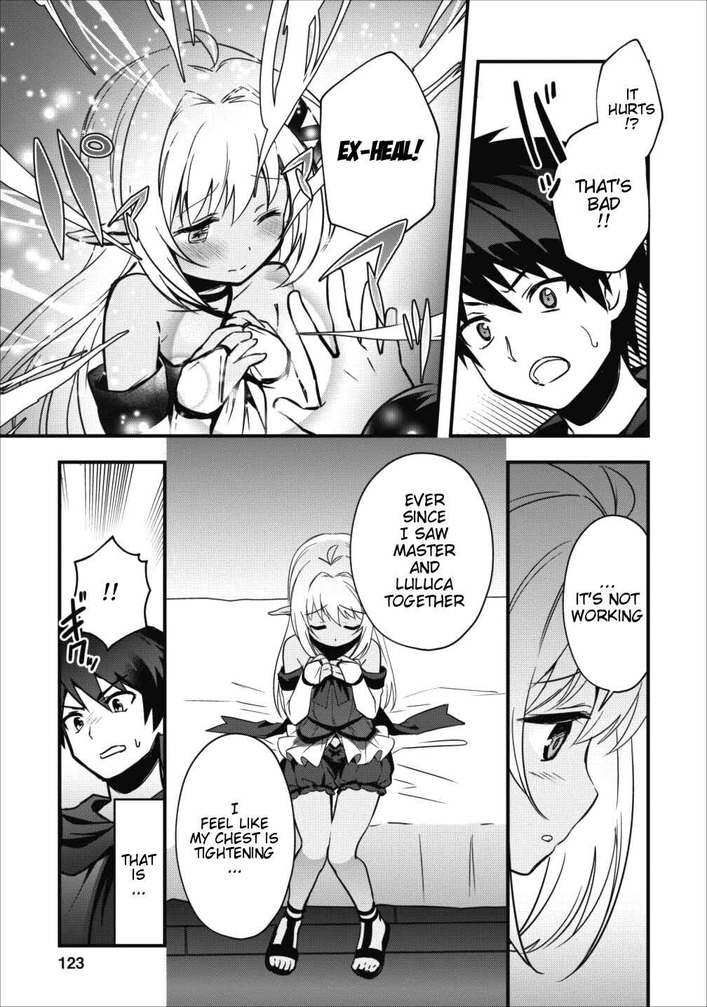 Page 30 Chapter 4 Isekai no Meikyuu Toshi de Chiyu Mahoutsukai Yattemasu
